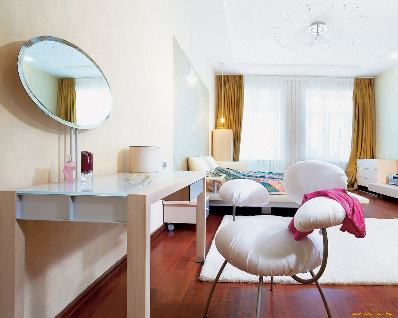 интерьер, спальня