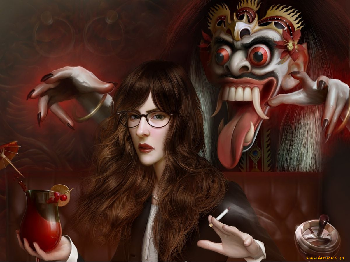 welcome, to, bali, by, papaninja, фэнтези, красавицы, чудовища