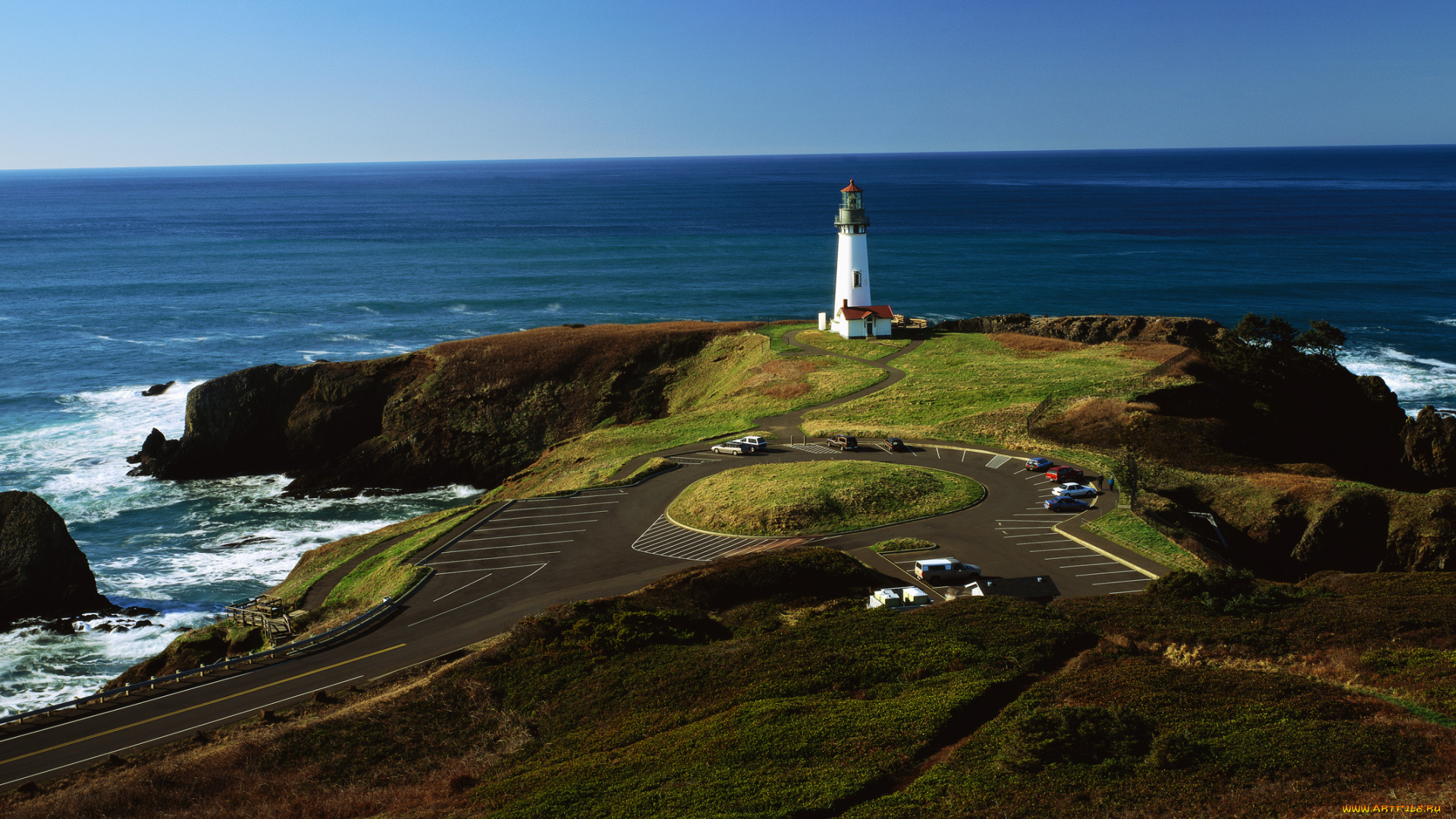 природа, маяки, море, маяк, панорама
