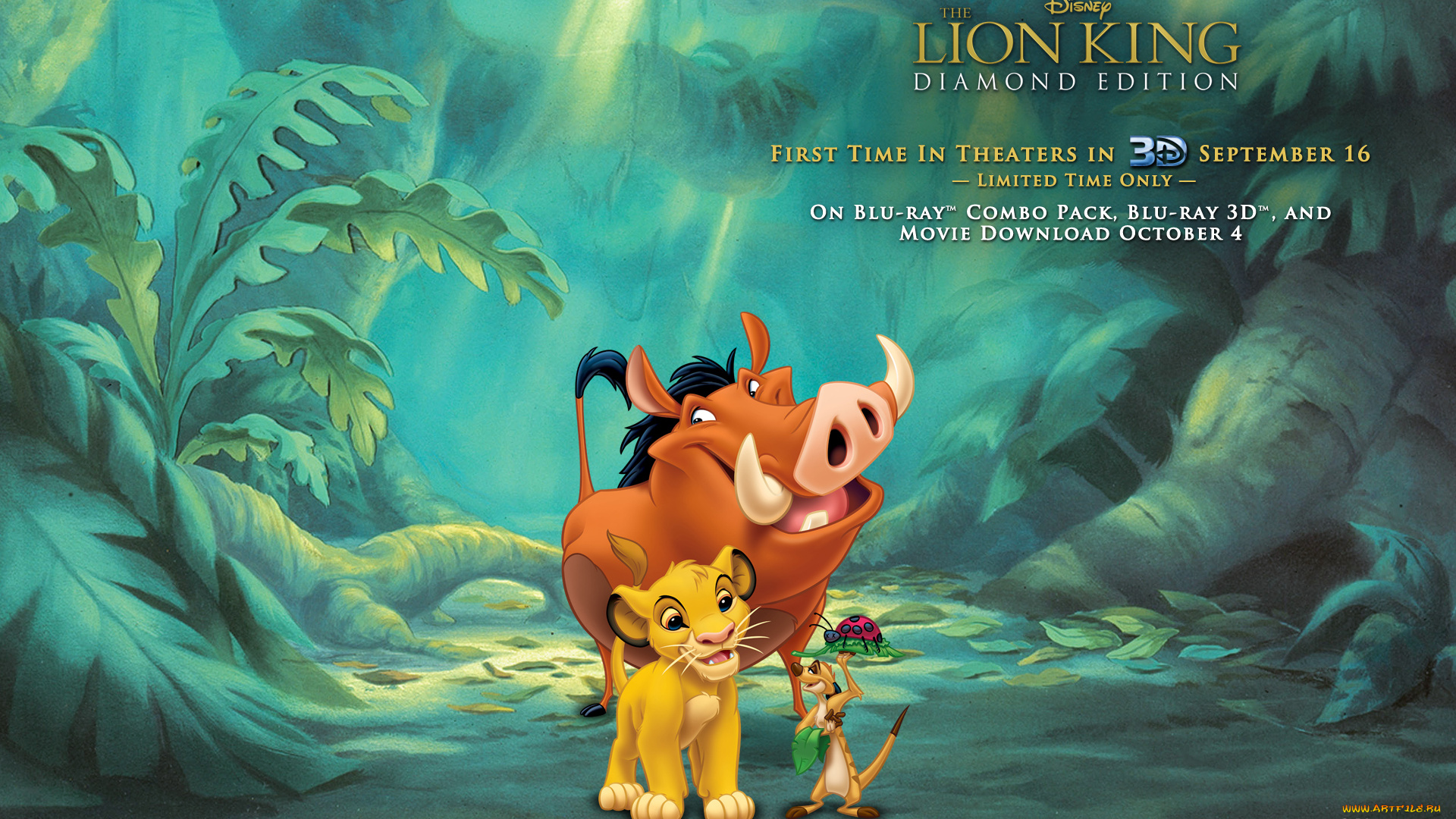 the, lion, king, 3d, мультфильмы, simba, симба, пумба, тимон, pumbaa, timon