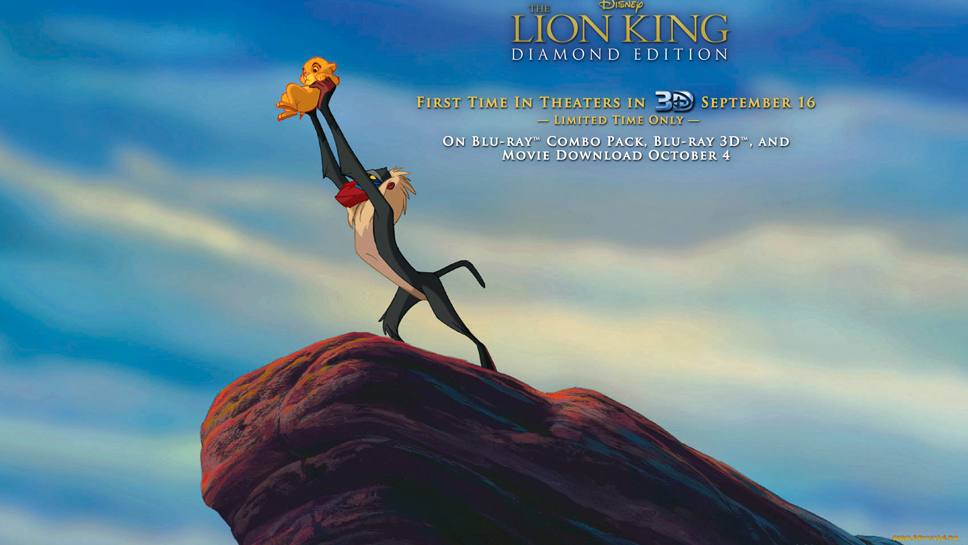 the, lion, king, 3d, мультфильмы, simba, симба, рафики, rafiki