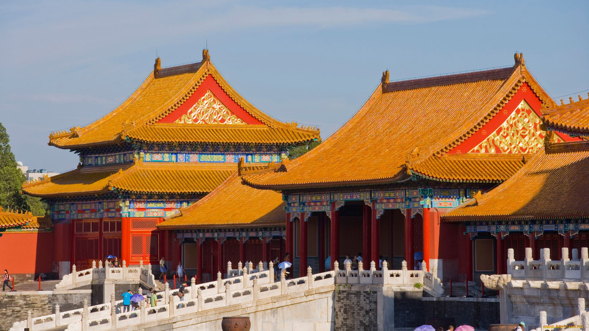 города, пекин, китай