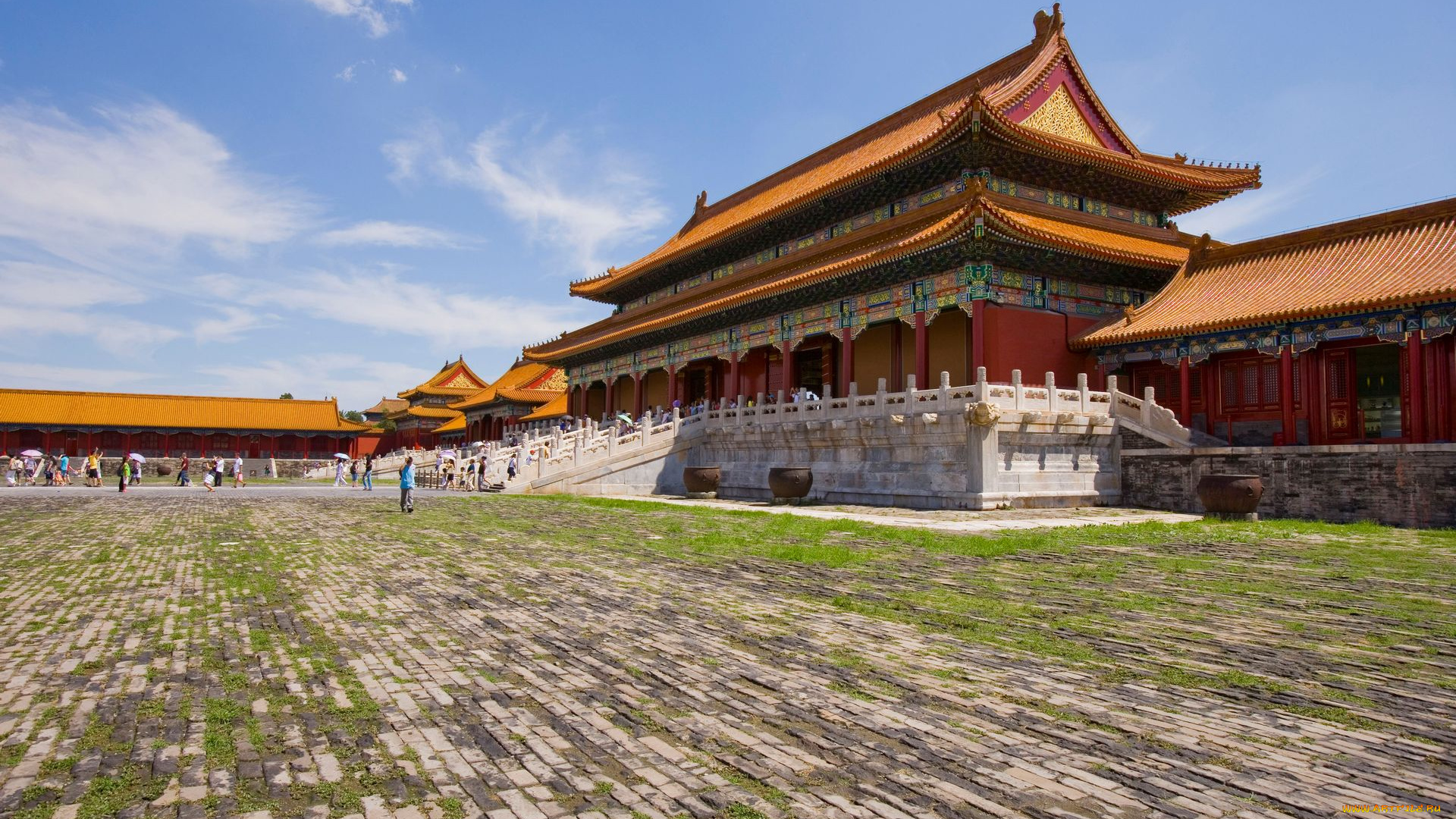 города, пекин, китай