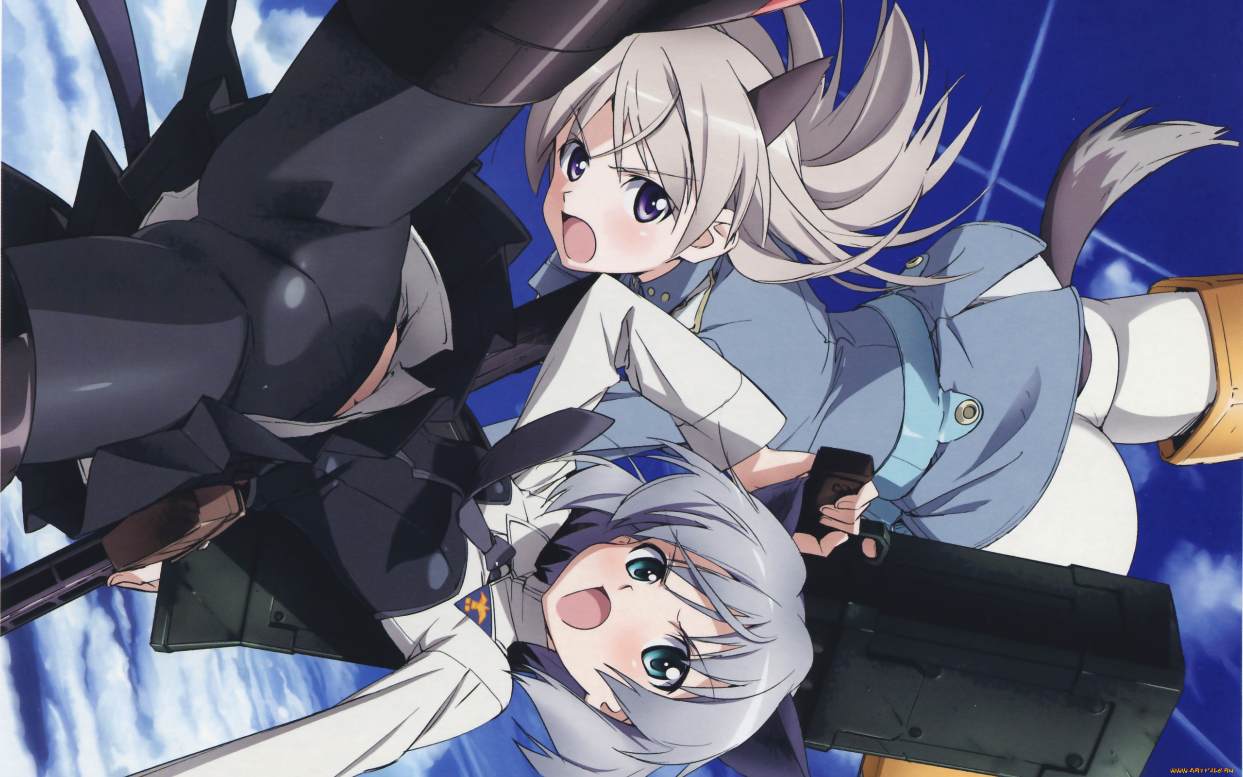 аниме, strike, witches