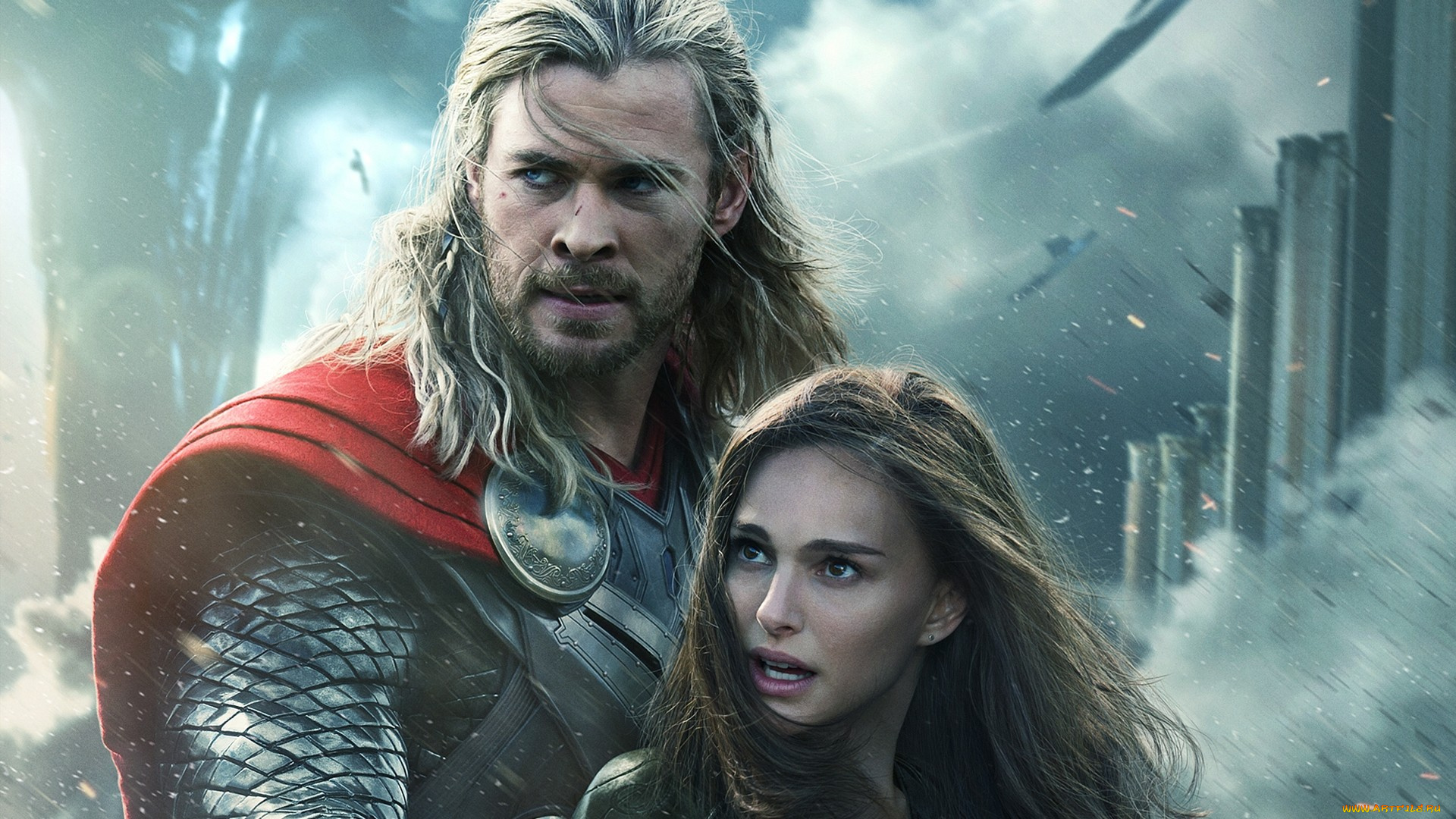 thor, the, dark, world, кино, фильмы, девушка, мужчина