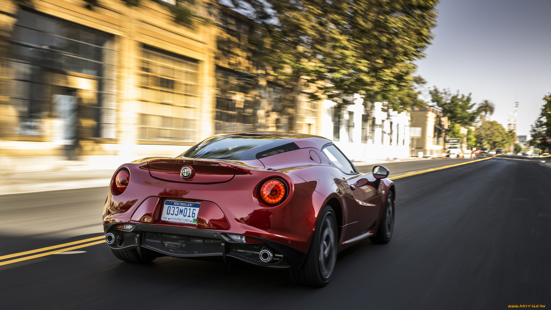 2015, alfa, romeo, 4c, автомобили, alfa, romeo, спорткар