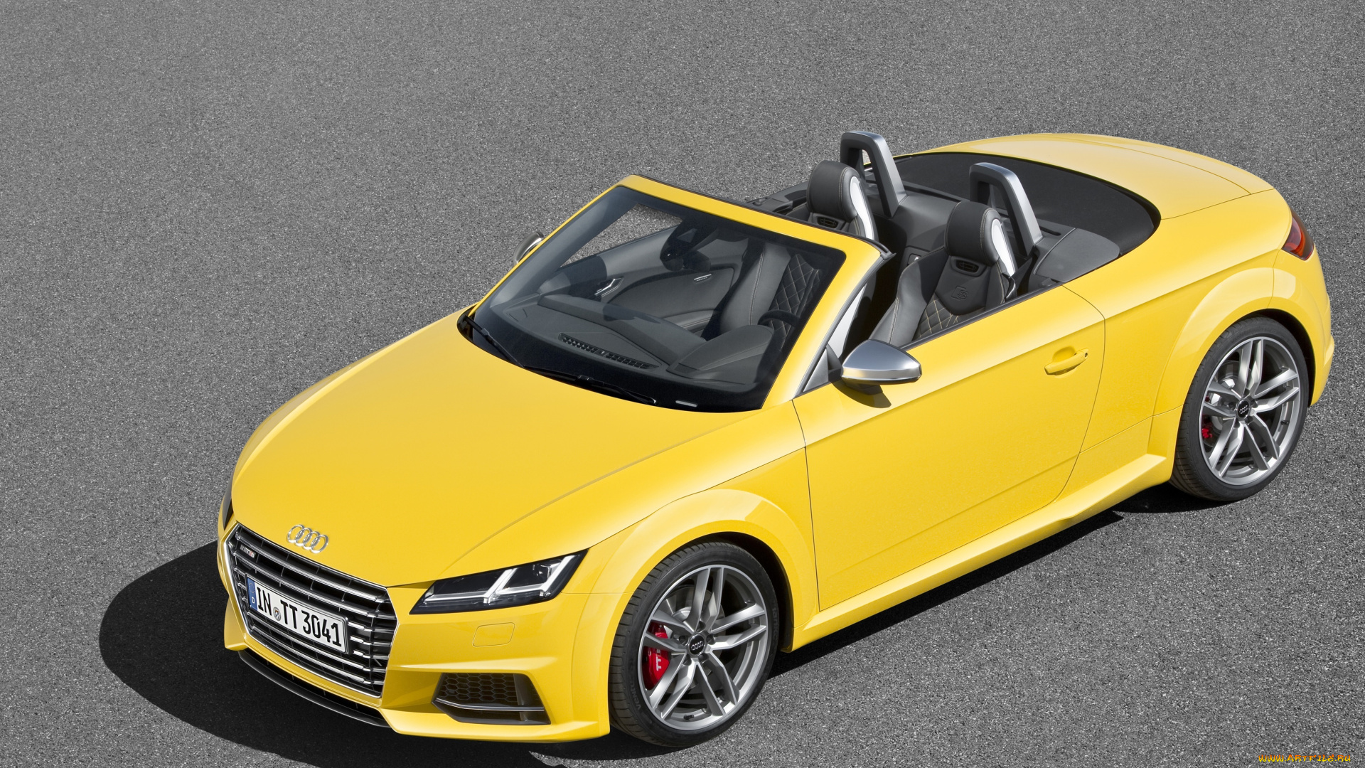 автомобили, audi, tfsi, желтый, roadster, 2-0, 2014, tt, 8s, s-line, quattro