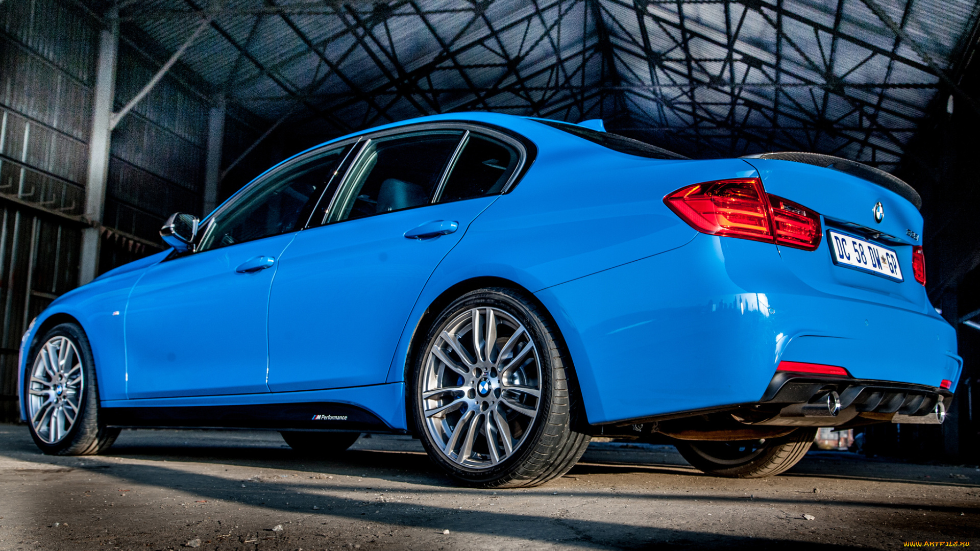 автомобили, bmw, синий, 2014г, f30, edition, performance, 335i, m