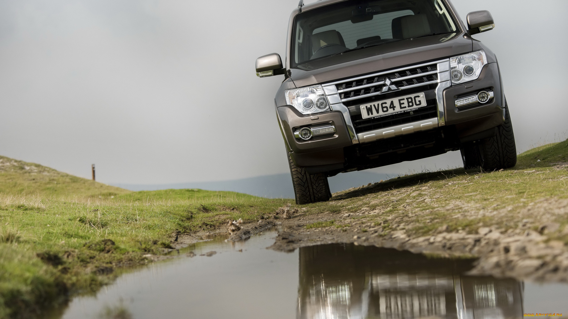 автомобили, mitsubishi, темный, 2014г, 5-door, shogun