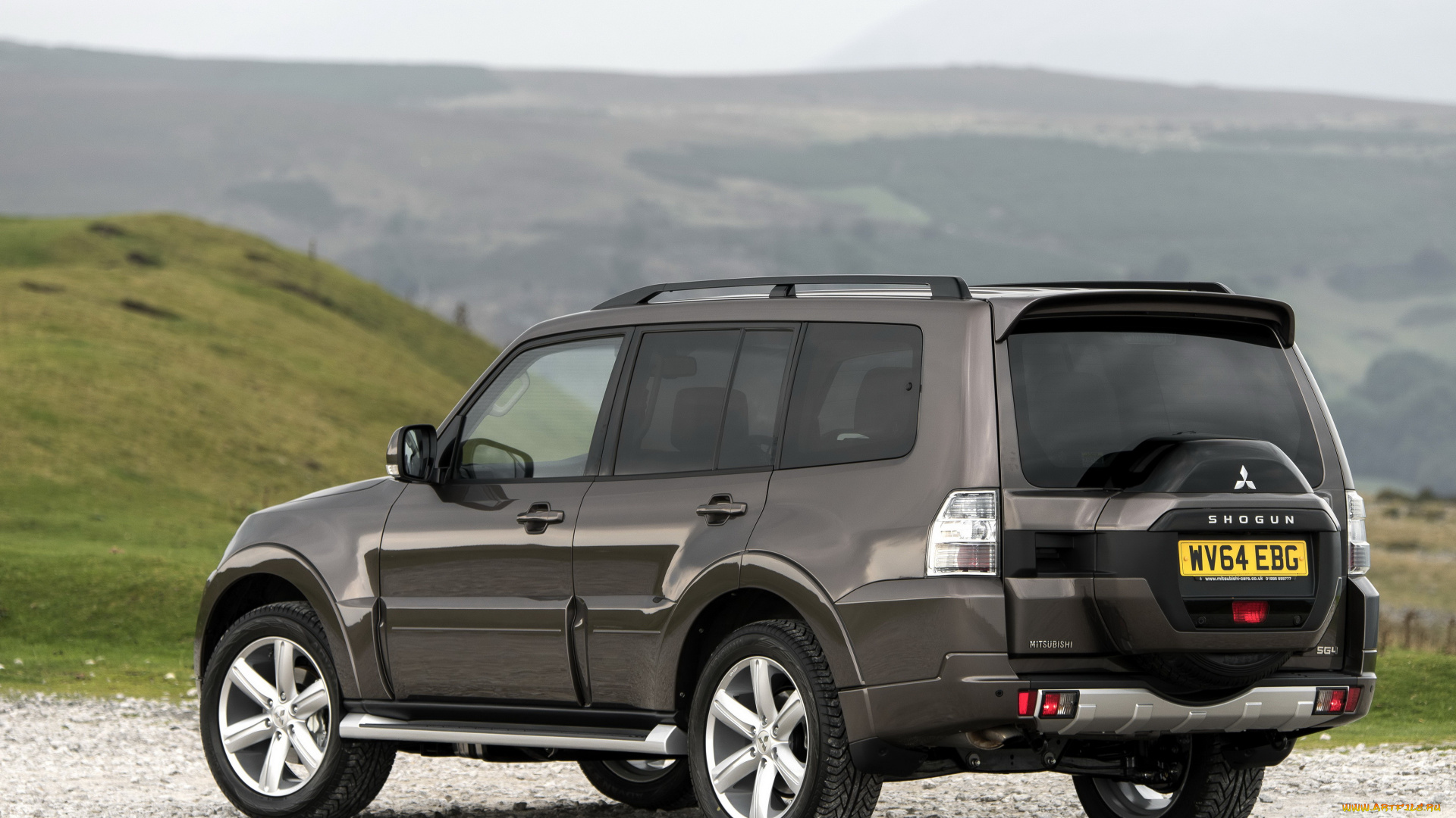 автомобили, mitsubishi, темный, shogun, 5-door, 2014г