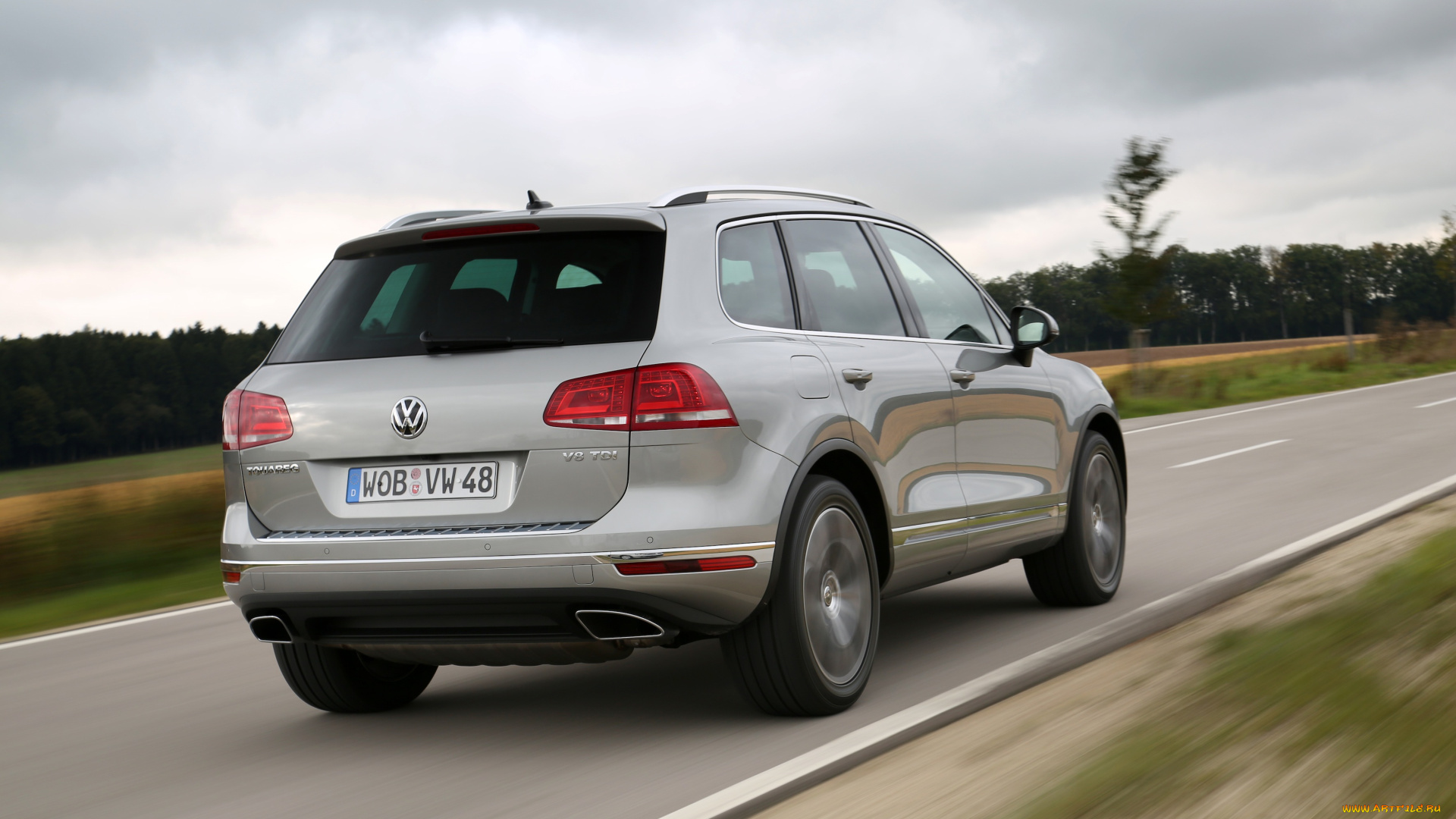 автомобили, volkswagen, tdi, v8, touareg, светлый, 2014г