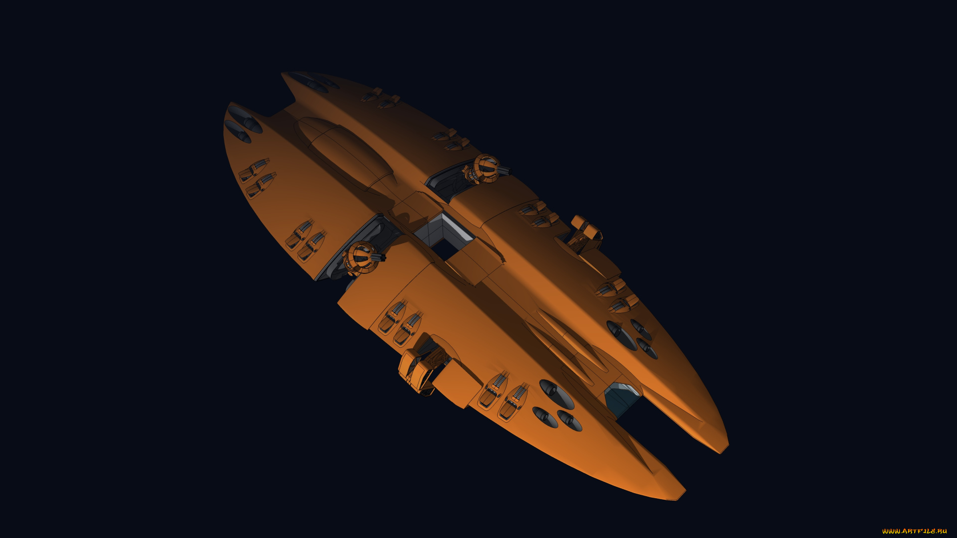 космос, арт, вселенная, космический, корабль, звезды