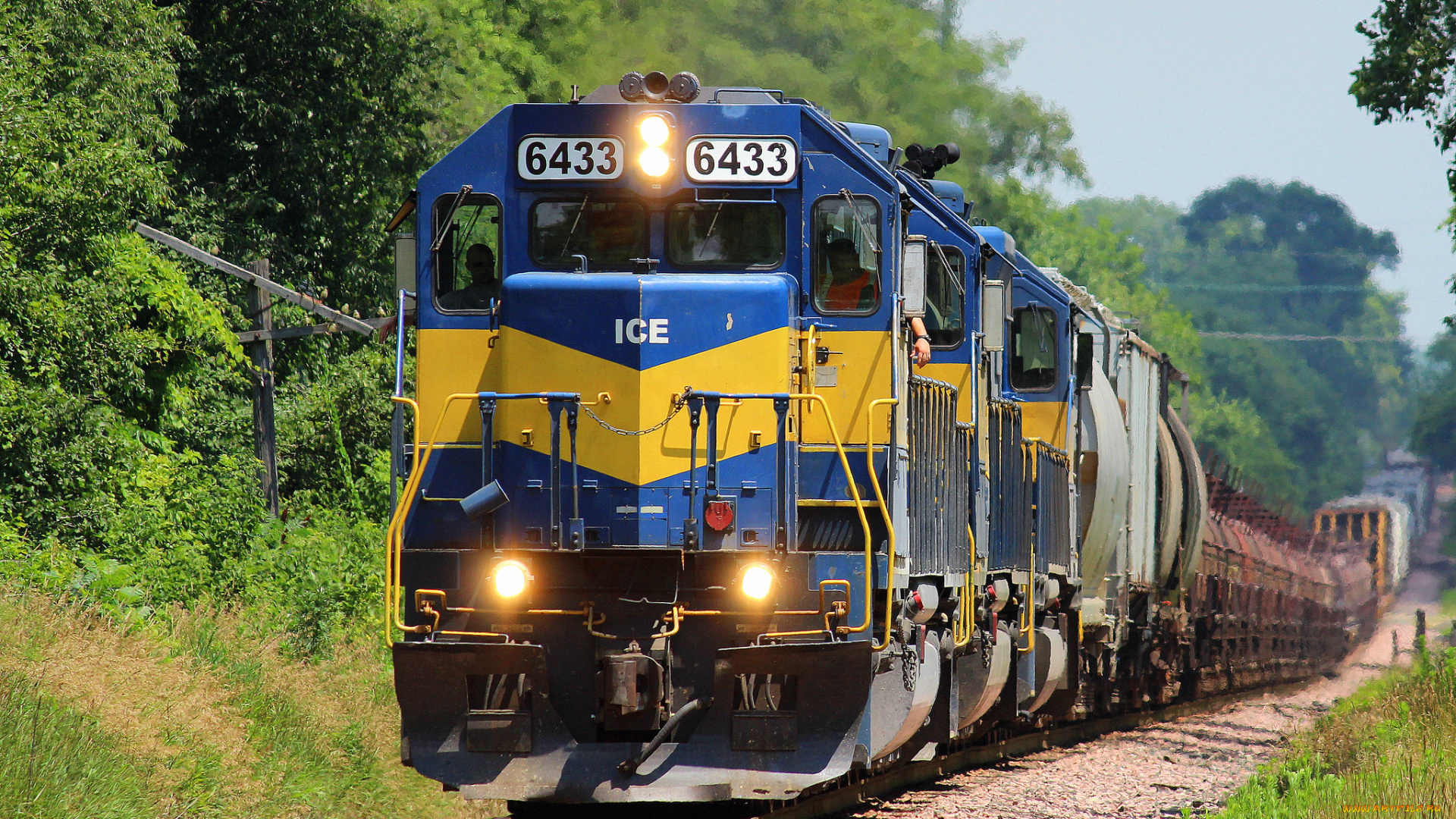 техника, поезда, локомотив, состав, рельсы, дорога, железная