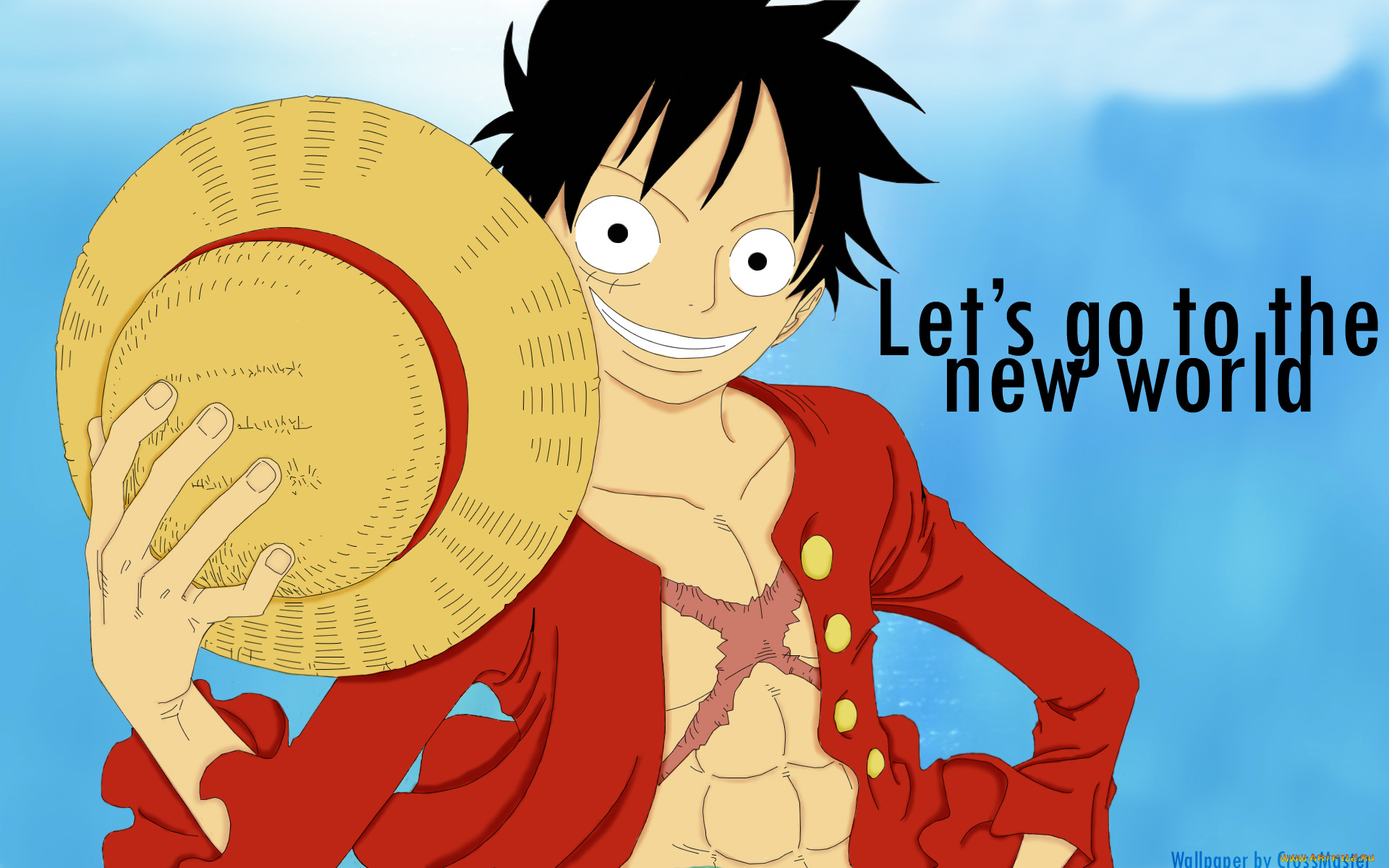 аниме, one, piece, мужчина, улыбка, шляпа, luffy, monkey, d, пират
