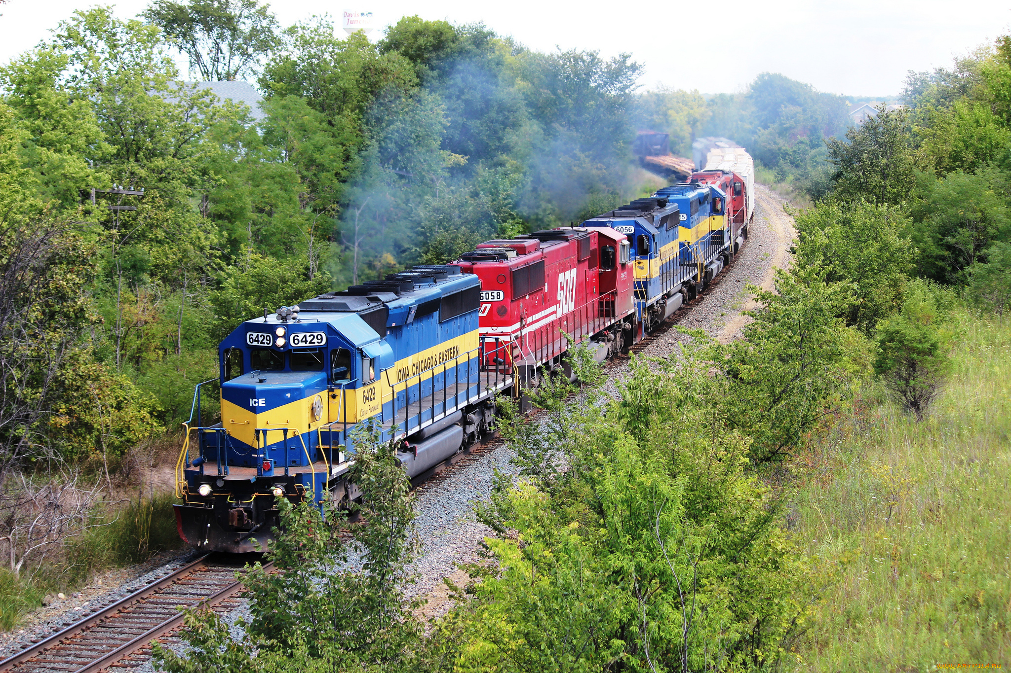 техника, поезда, дорога, железная, локомотив, рельсы, состав