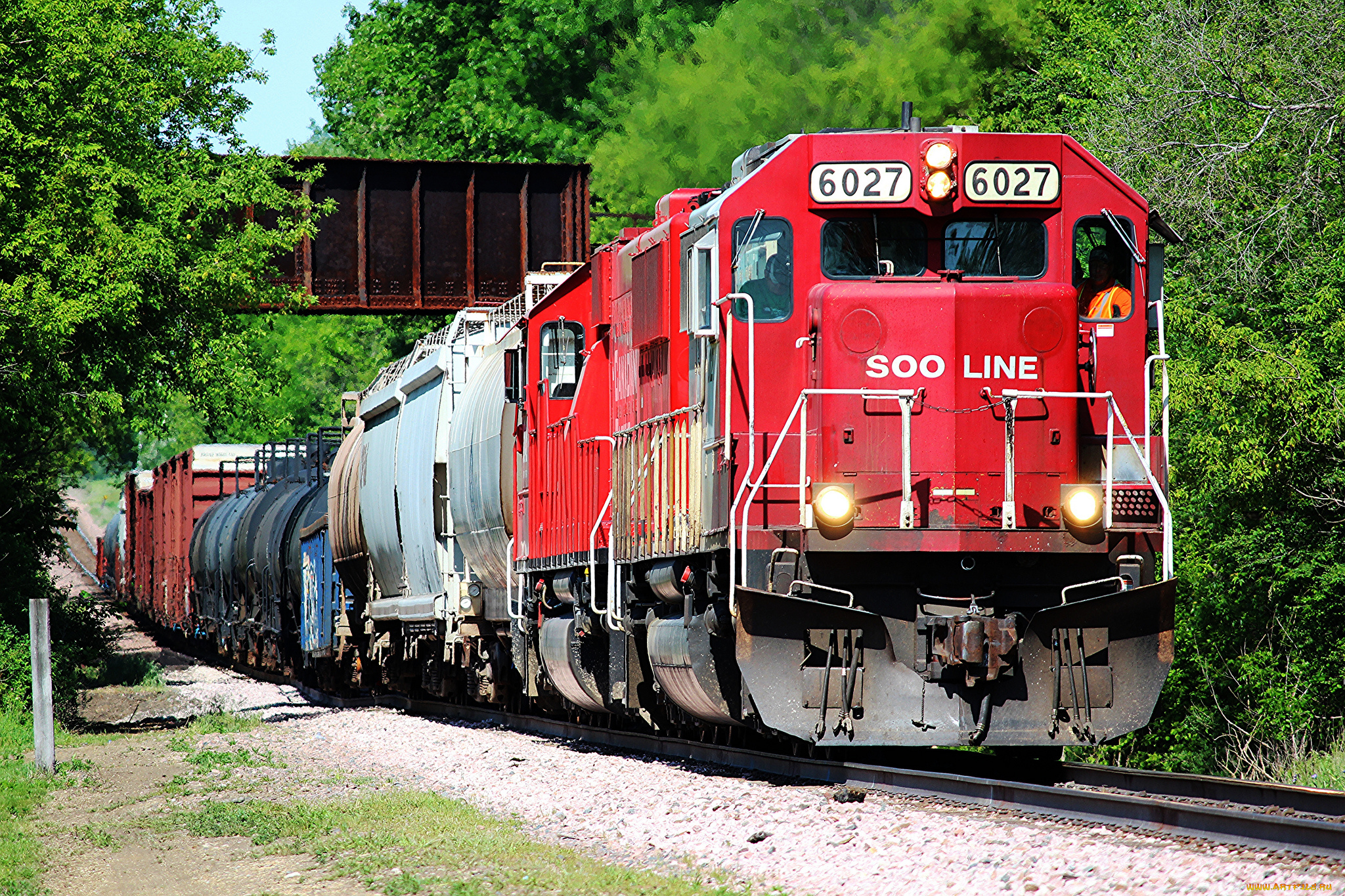 техника, поезда, рельсы, дорога, железная, состав, локомотив