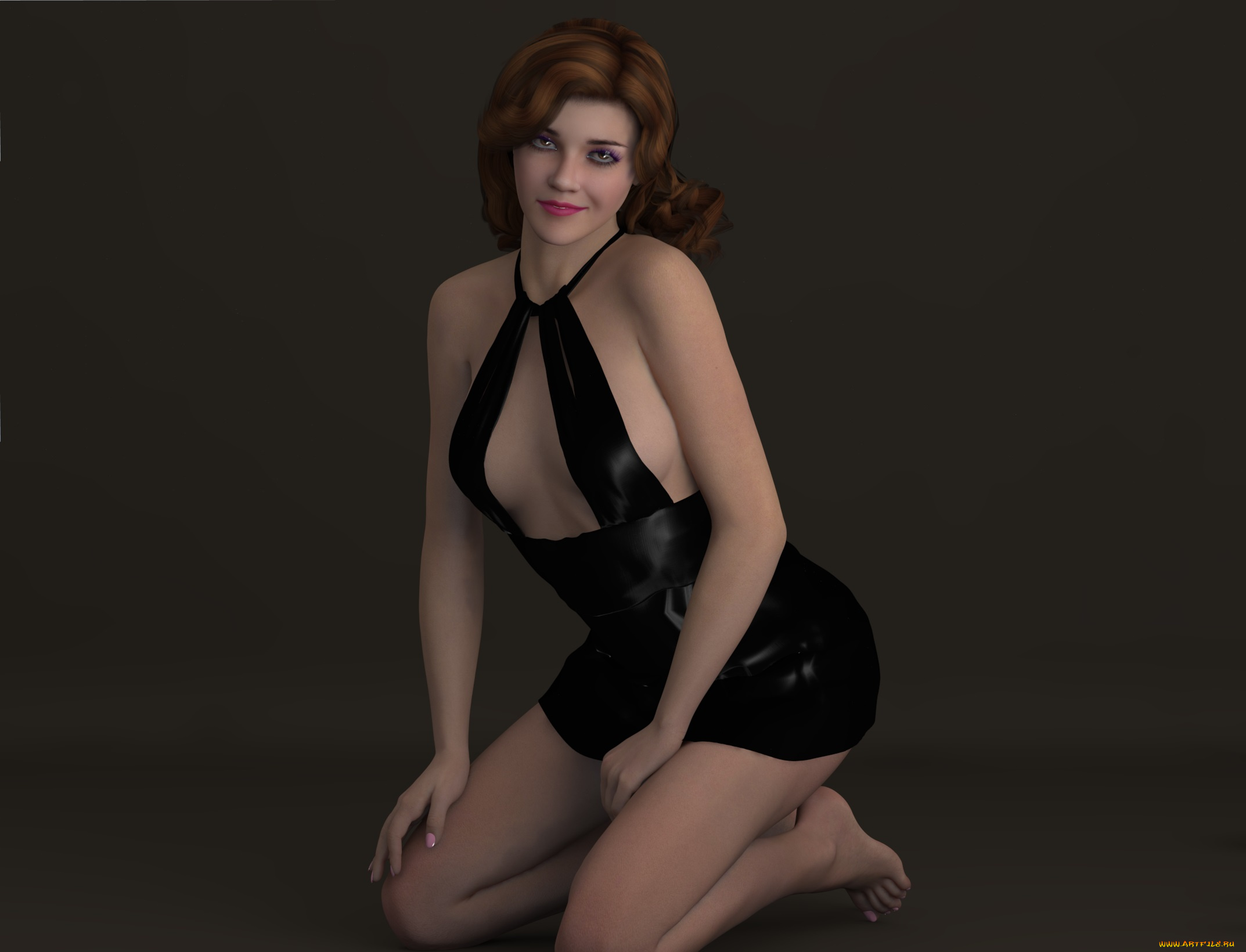 3д, графика, люди, , people, девушка, взгляд, фон