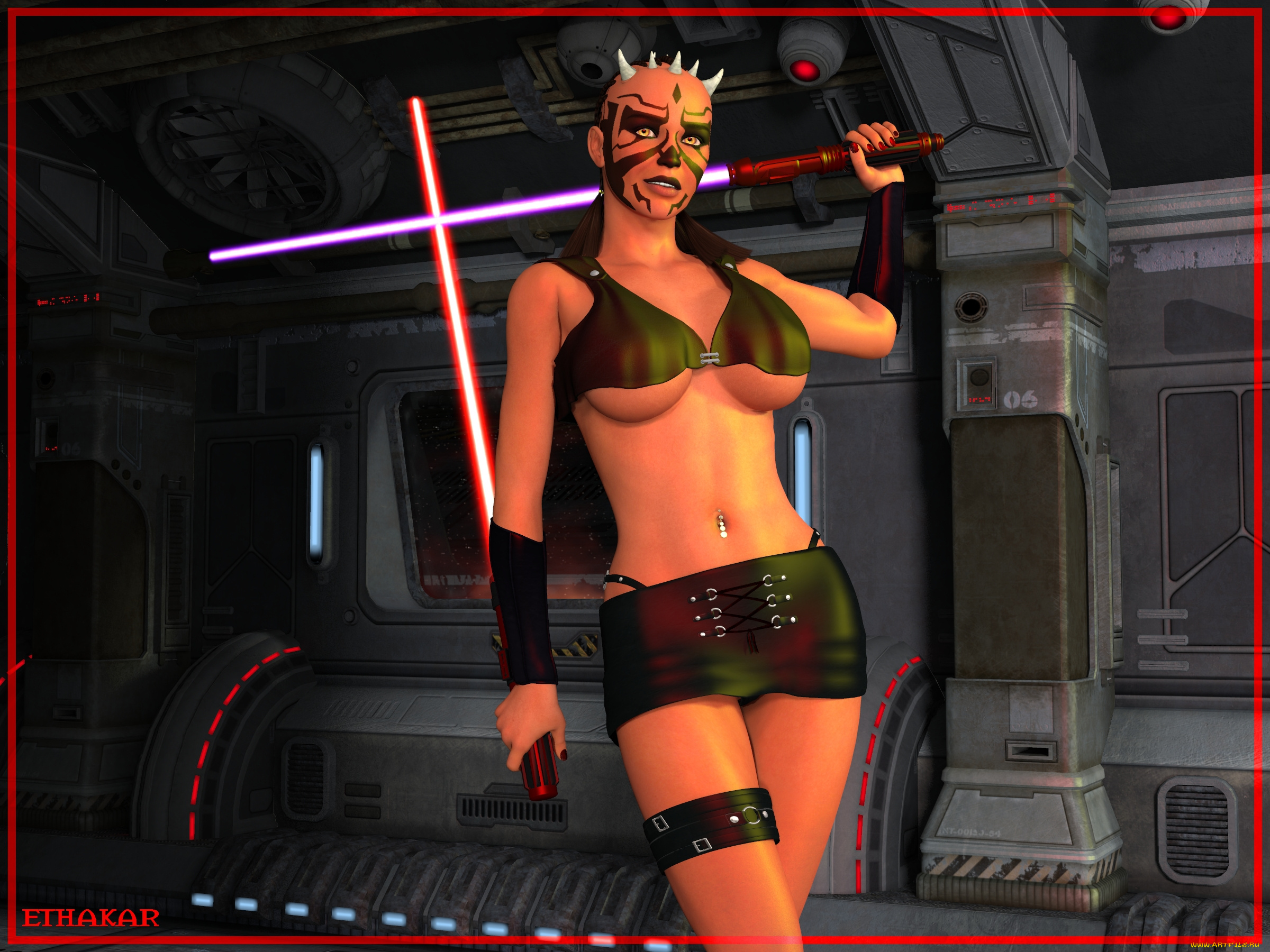 3д, графика, люди, , people, взгляд, халк, оружие