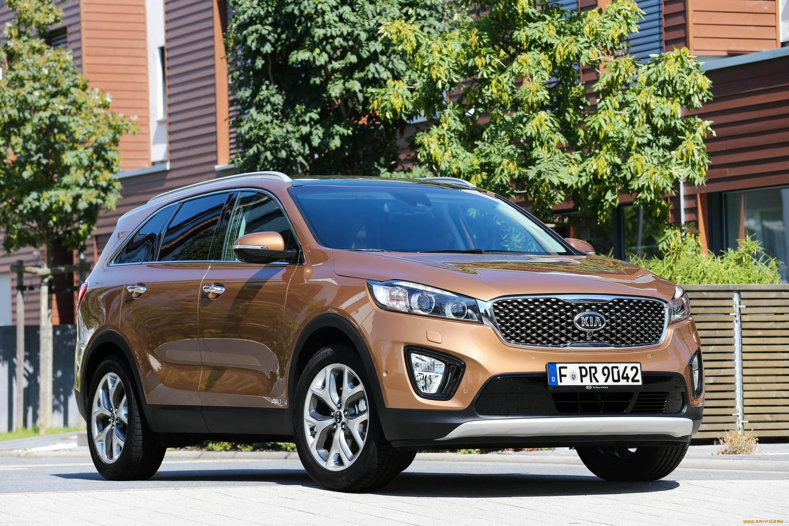 автомобили, kia, коричневый, 2014г, um, ecodynamics, sorento