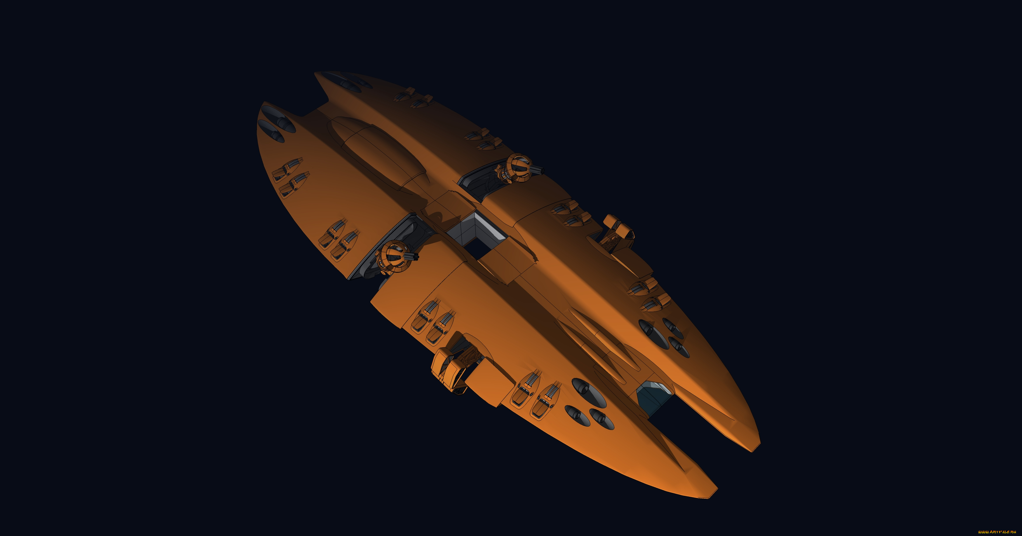 космос, арт, вселенная, космический, корабль, звезды