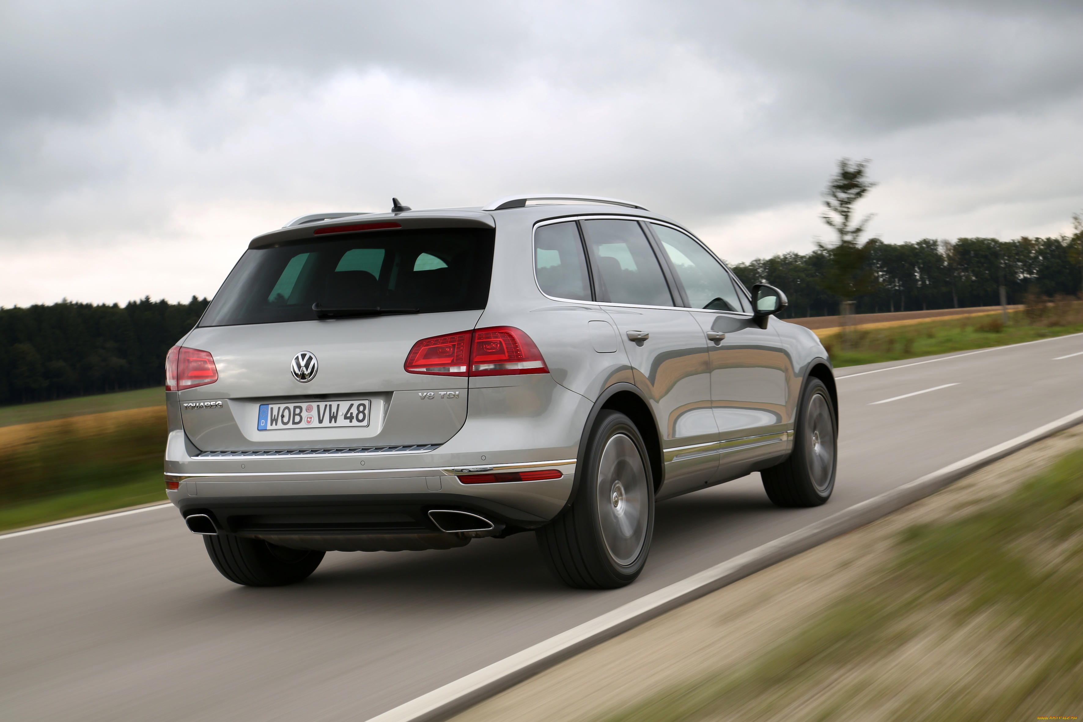 автомобили, volkswagen, tdi, v8, touareg, светлый, 2014г