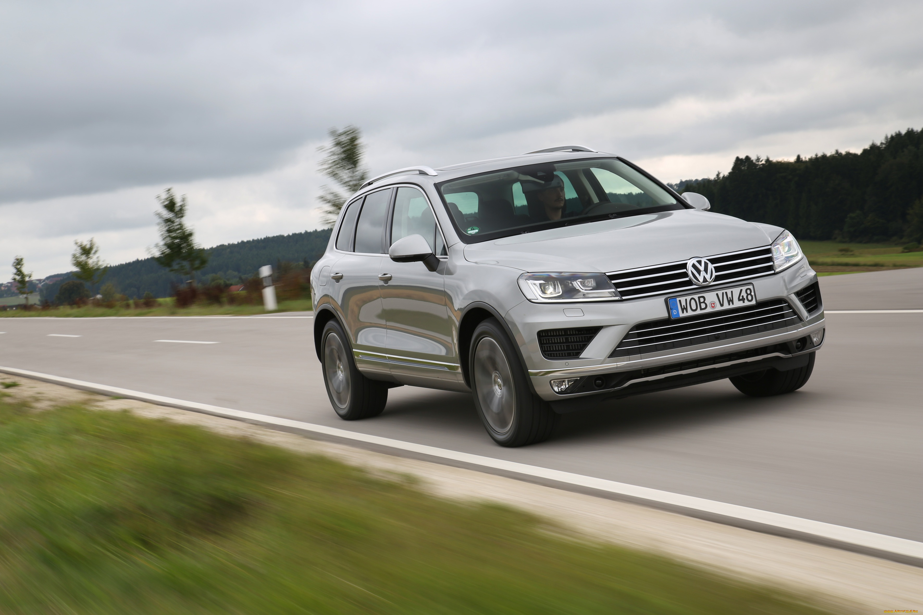 автомобили, volkswagen, tdi, v8, touareg, светлый, 2014г