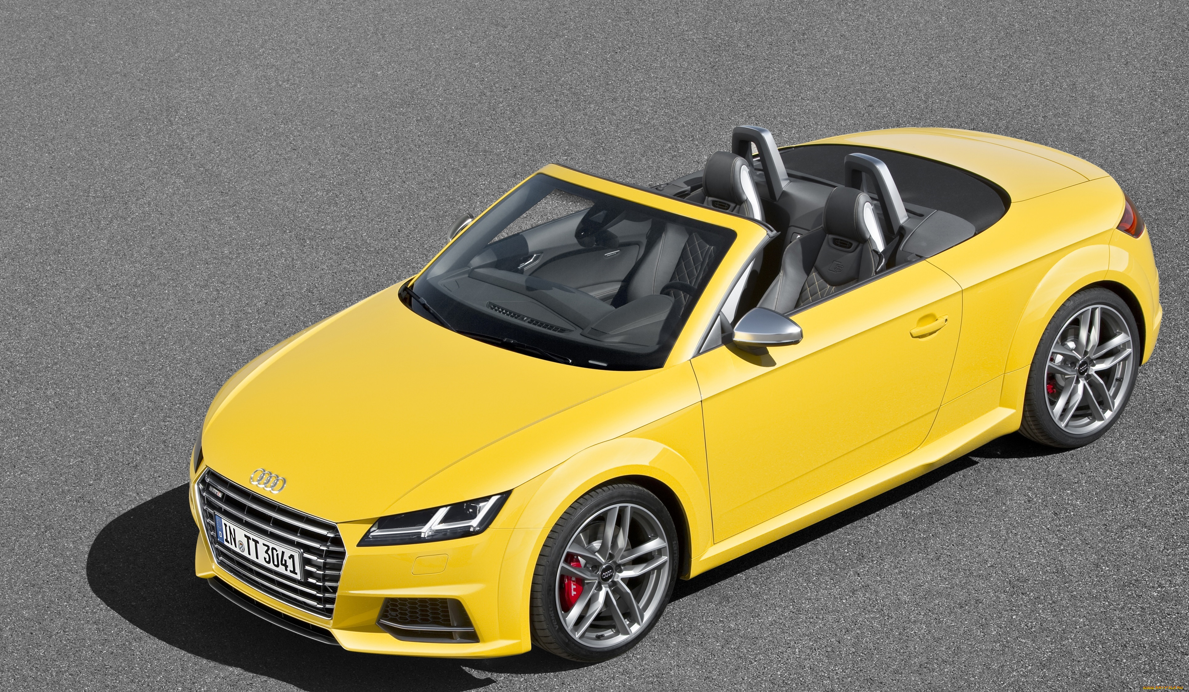 автомобили, audi, tfsi, желтый, roadster, 2-0, 2014, tt, 8s, s-line, quattro