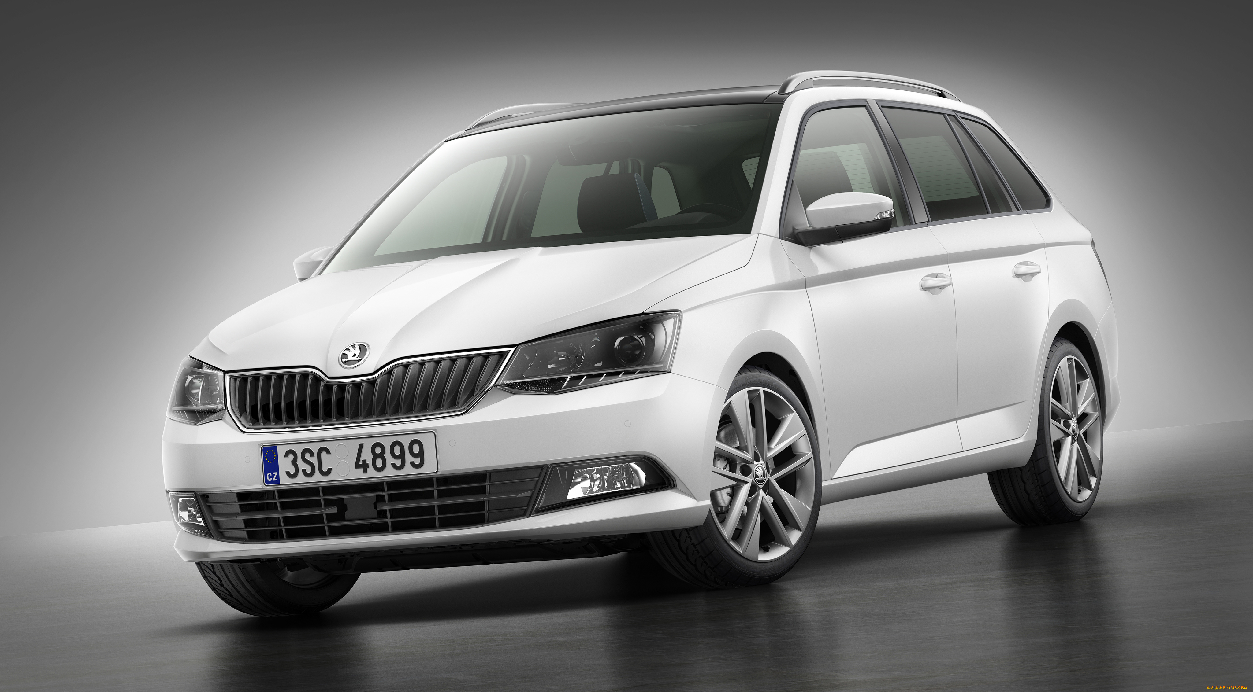 автомобили, skoda, светлый, 2015г, combi, fabia