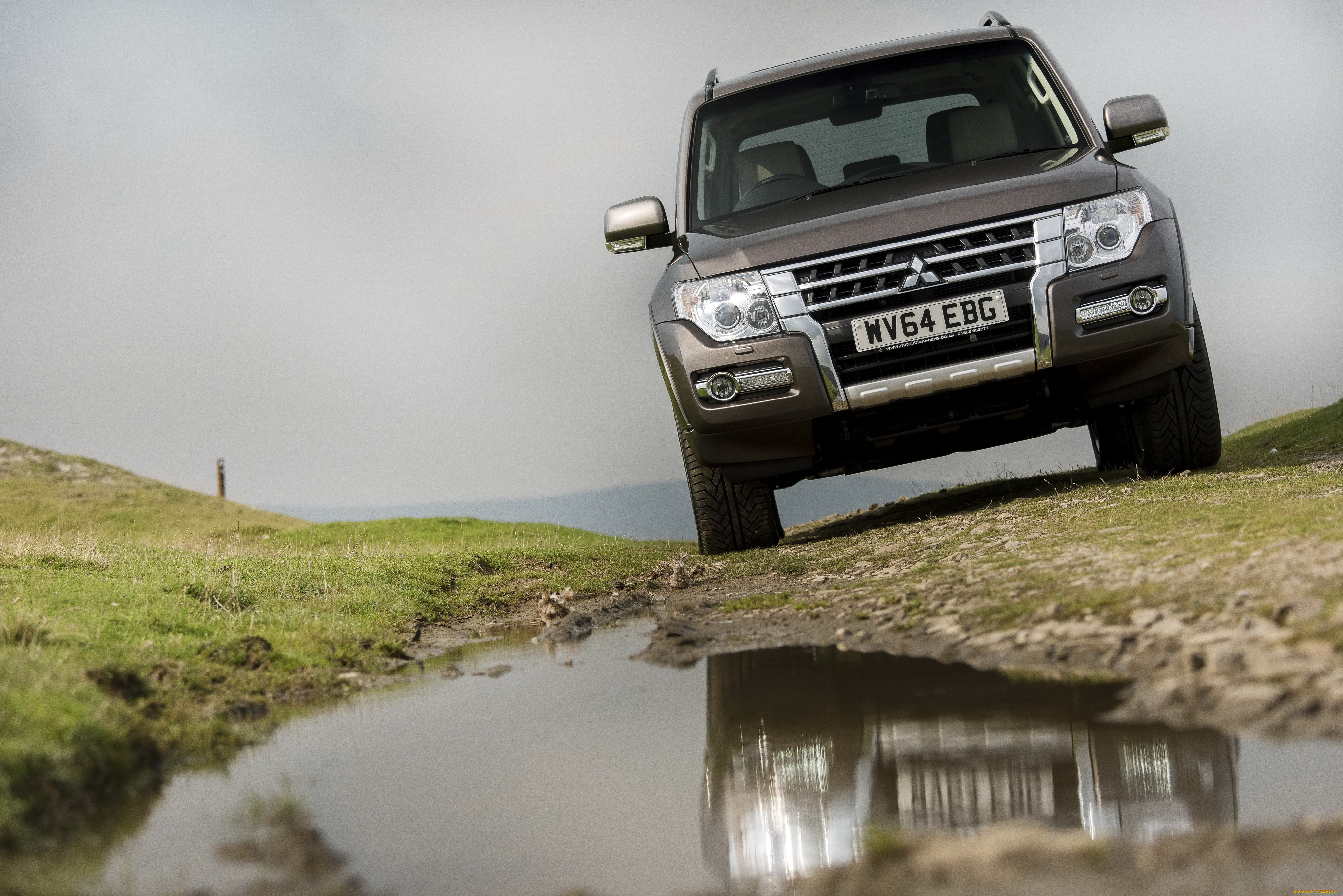 автомобили, mitsubishi, темный, 2014г, 5-door, shogun