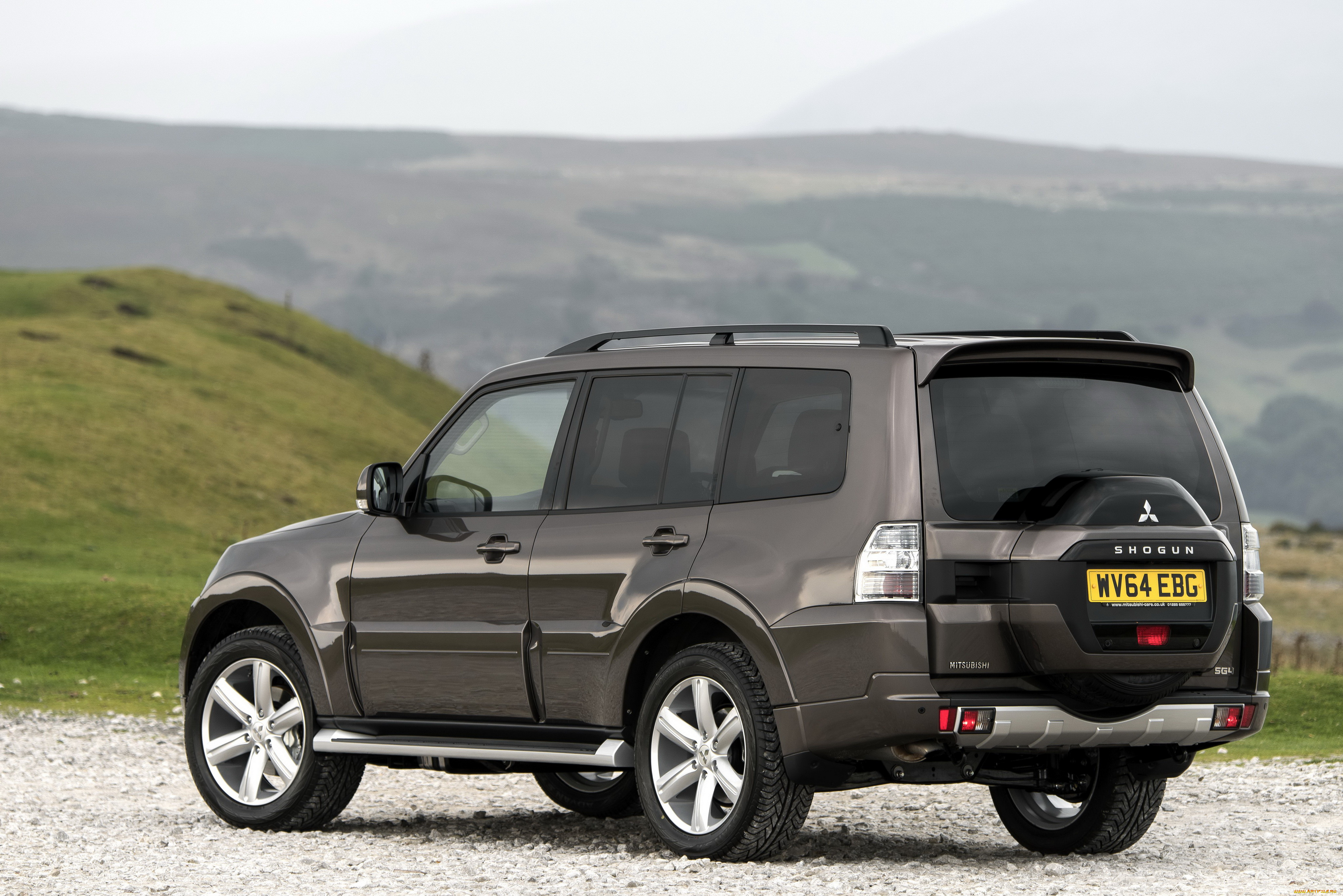 автомобили, mitsubishi, темный, shogun, 5-door, 2014г