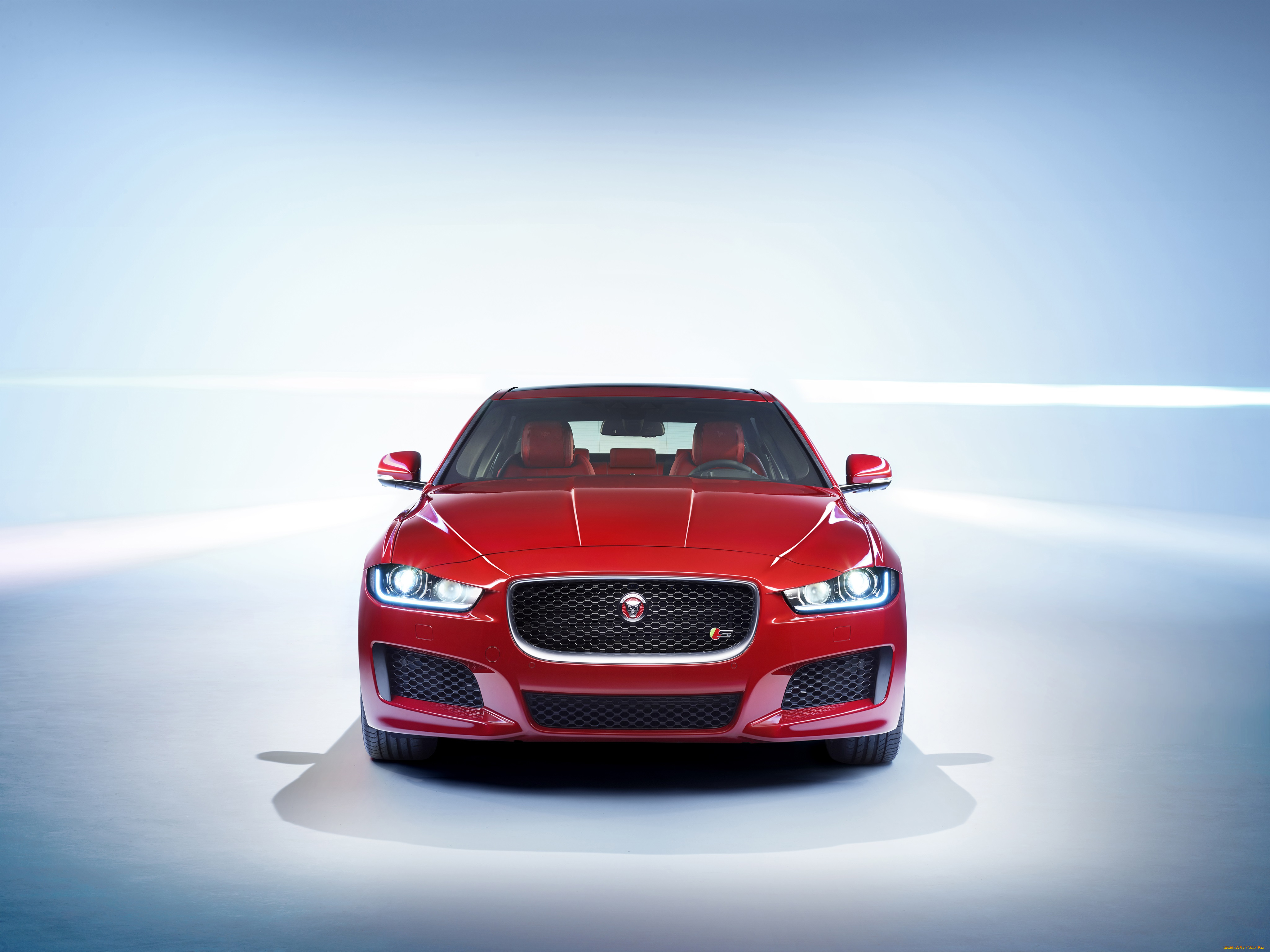 автомобили, jaguar, красный, 2015г, xe, s