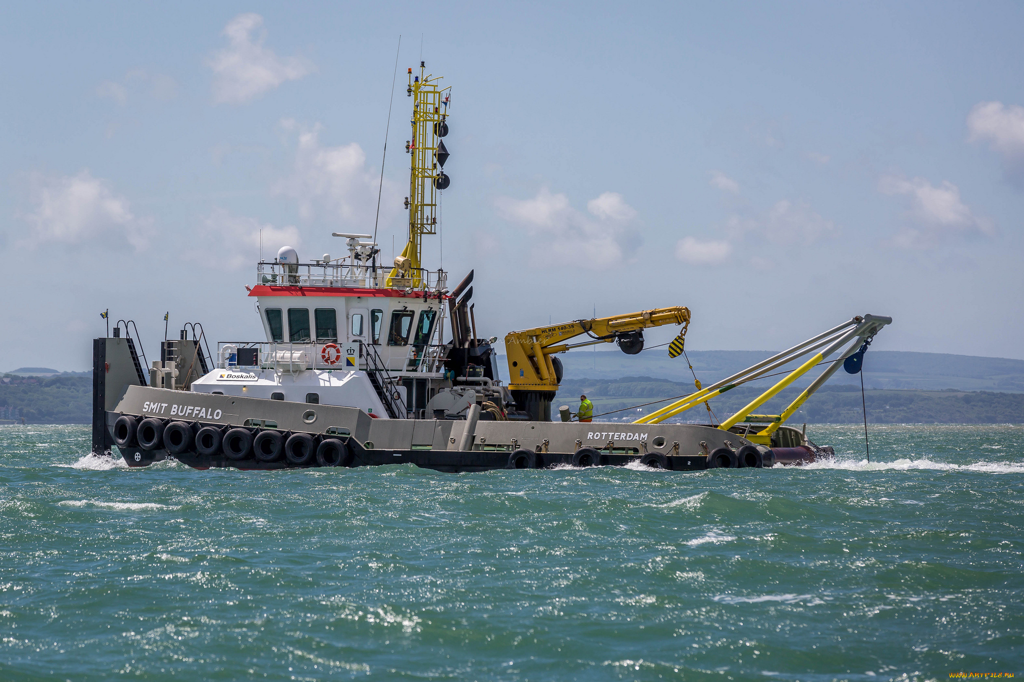 tug, smit, buffalo, корабли, баркасы, , , буксиры, лебедка, буксир