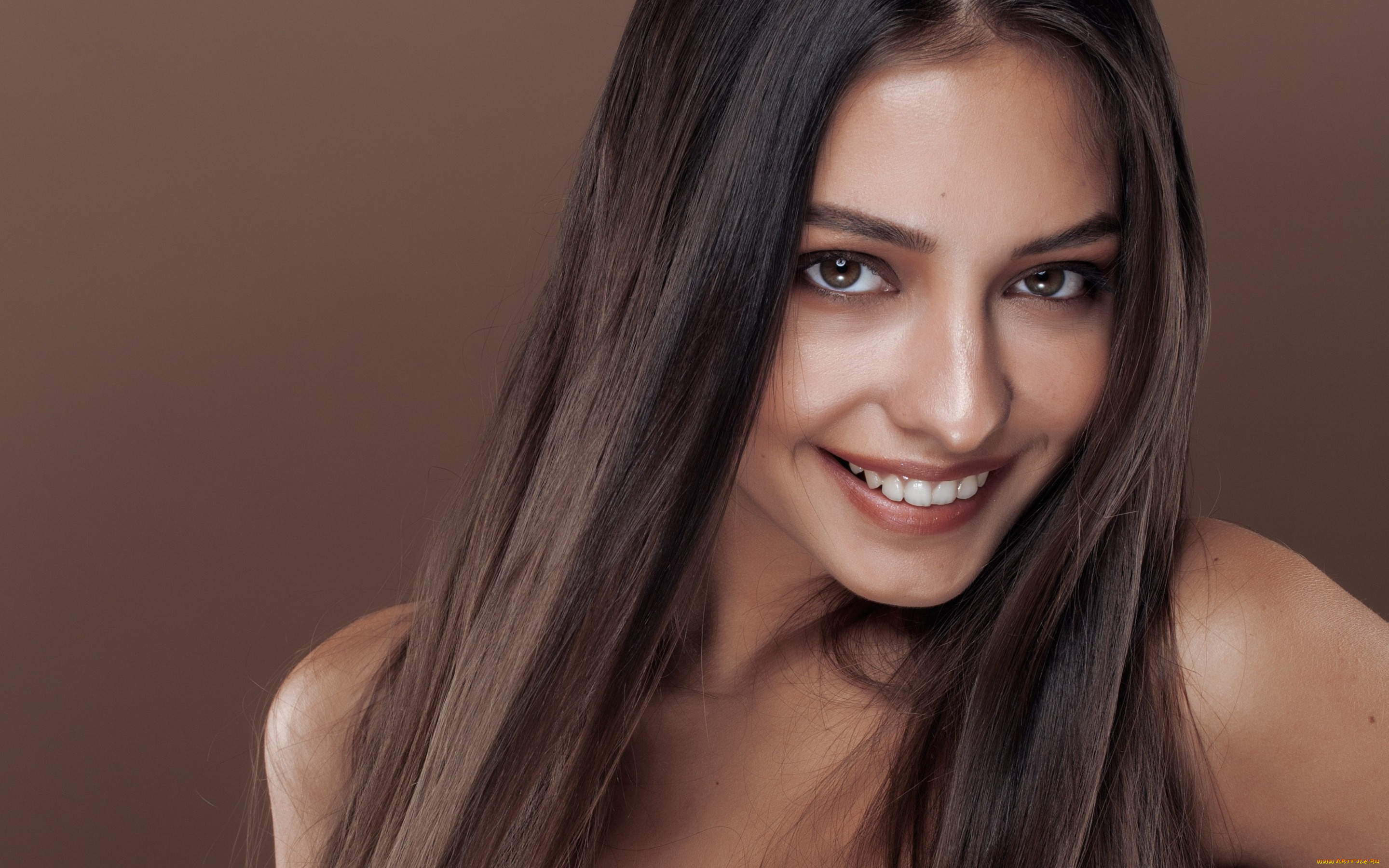 девушки, -unsort, , лица, , портреты, волосы, настроение, карие, глаза, взгляд, улыбка, девушка