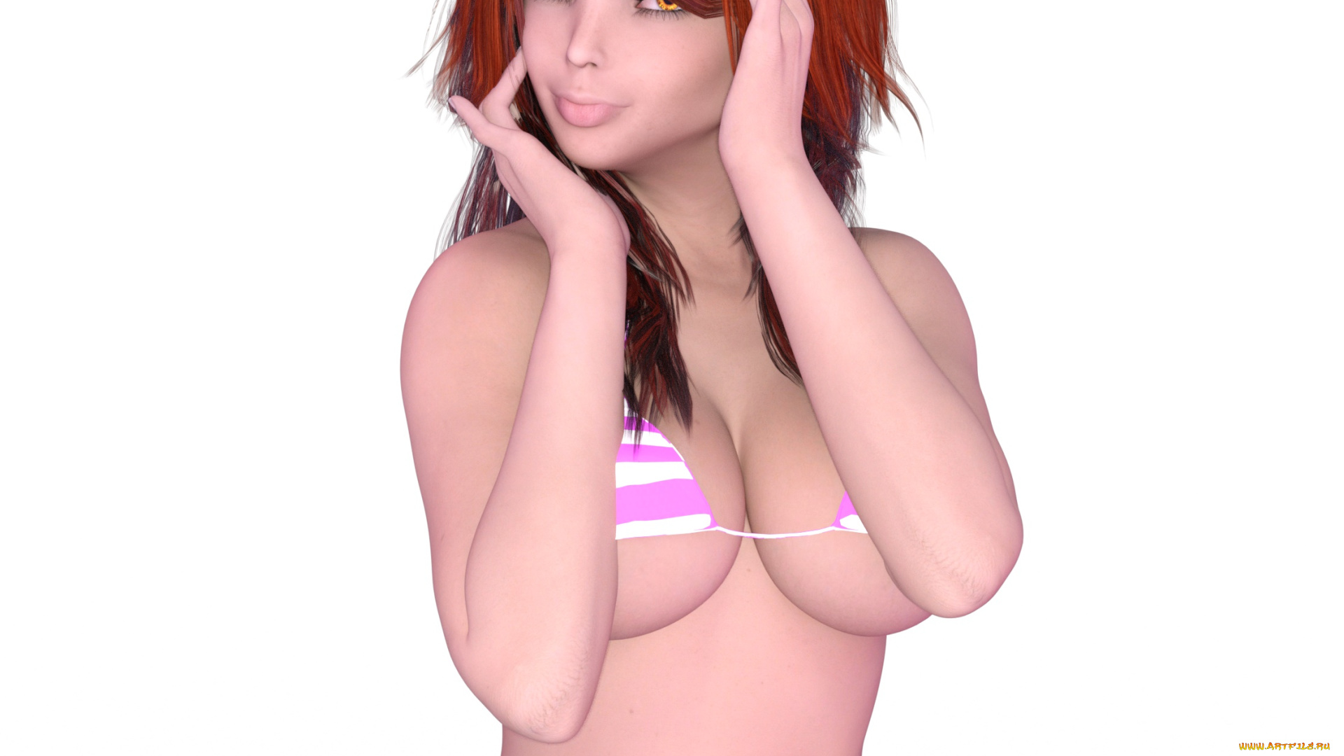 3д, графика, люди, , people, фон, девушка, взгляд