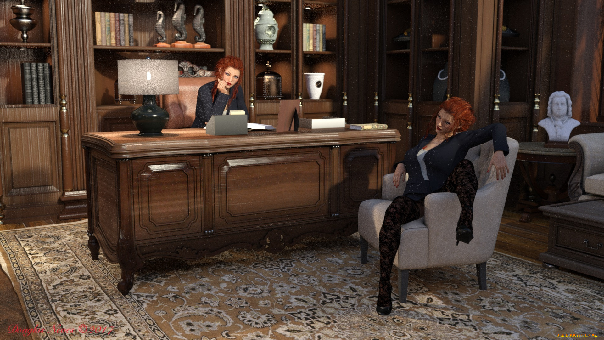 3д, графика, люди, , people, фон, взгляд, девушки