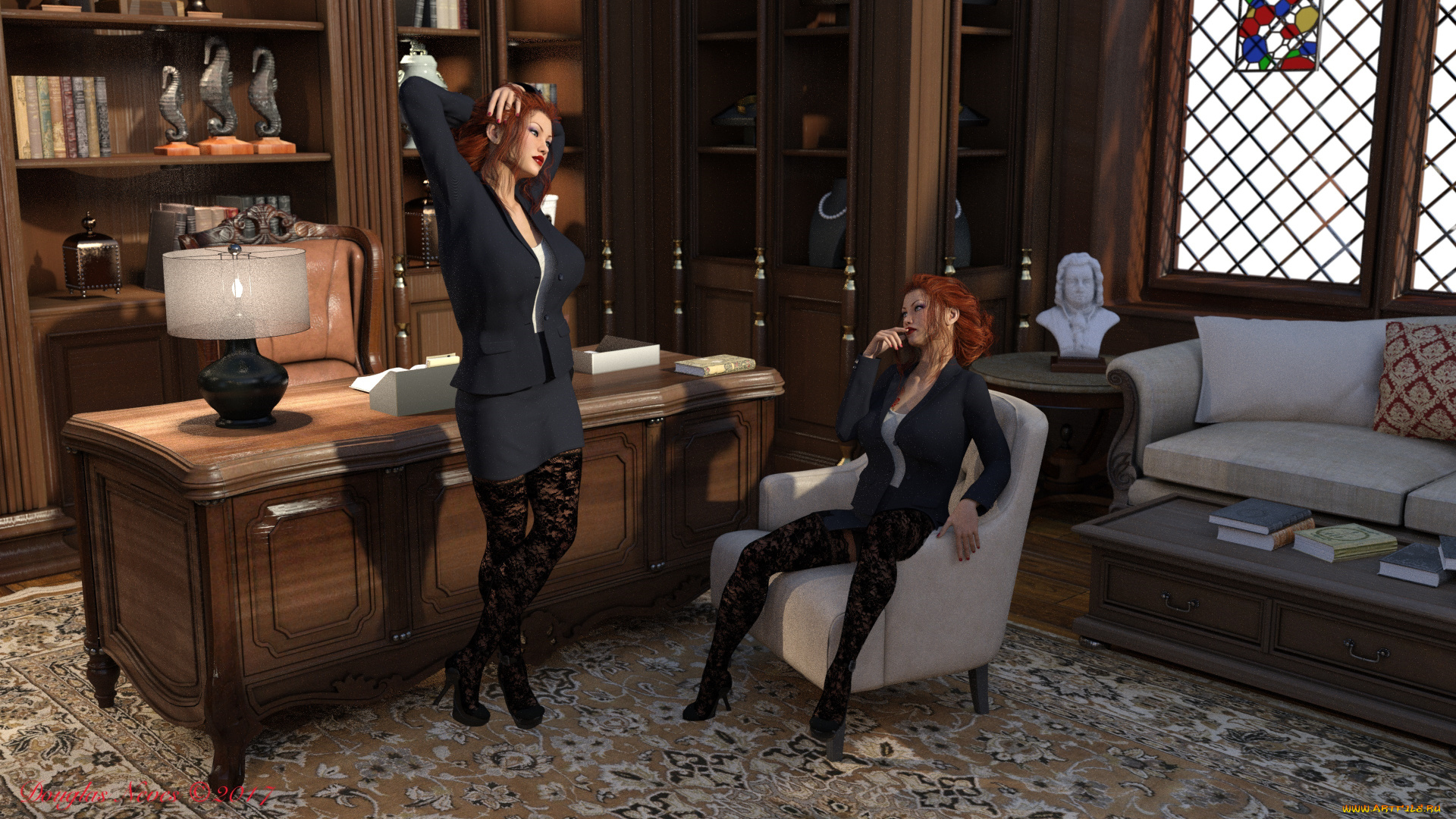 3д, графика, люди, , people, фон, взгляд, девушки