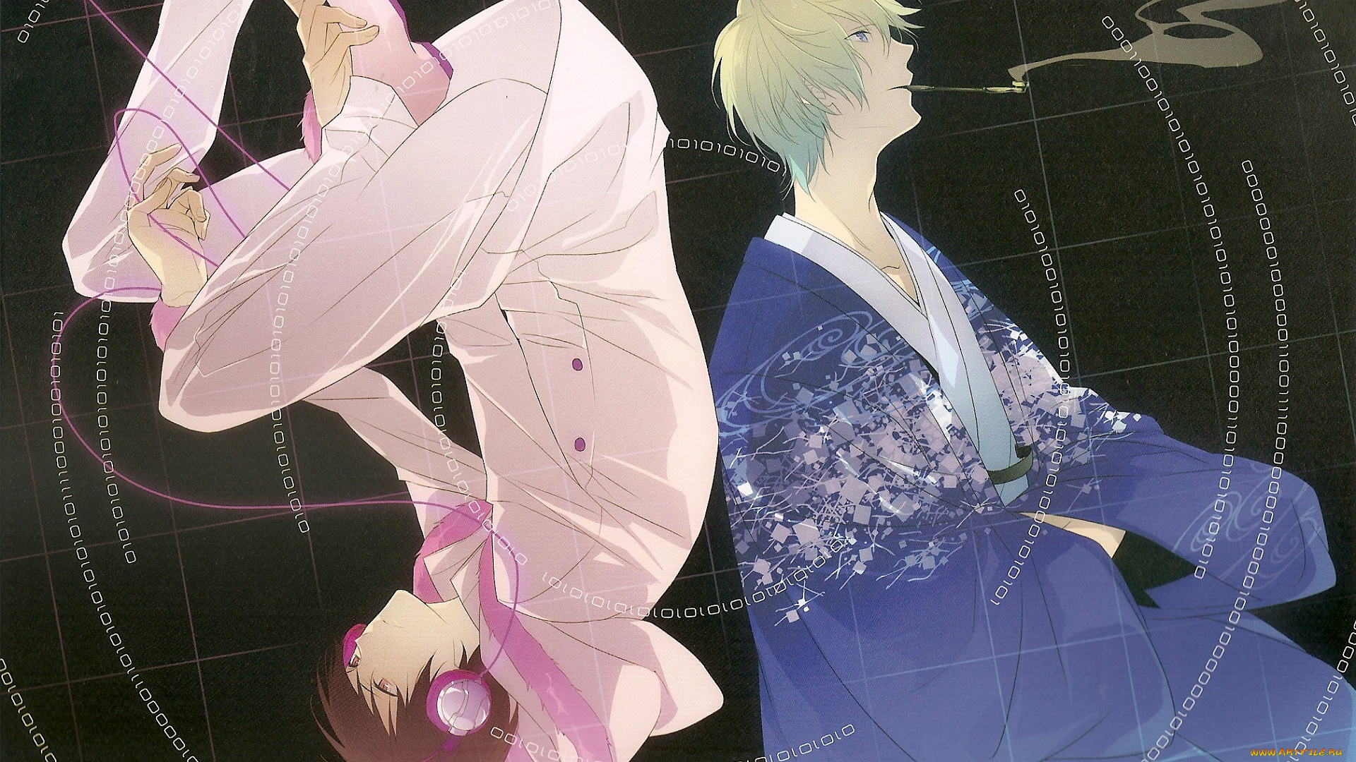 аниме, durarara, парни