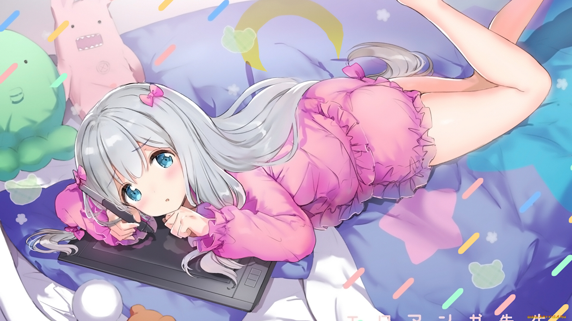 аниме, eromanga-sensei, девушка