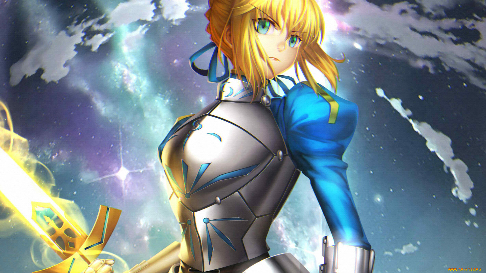 аниме, fate, zero, судьба, начало