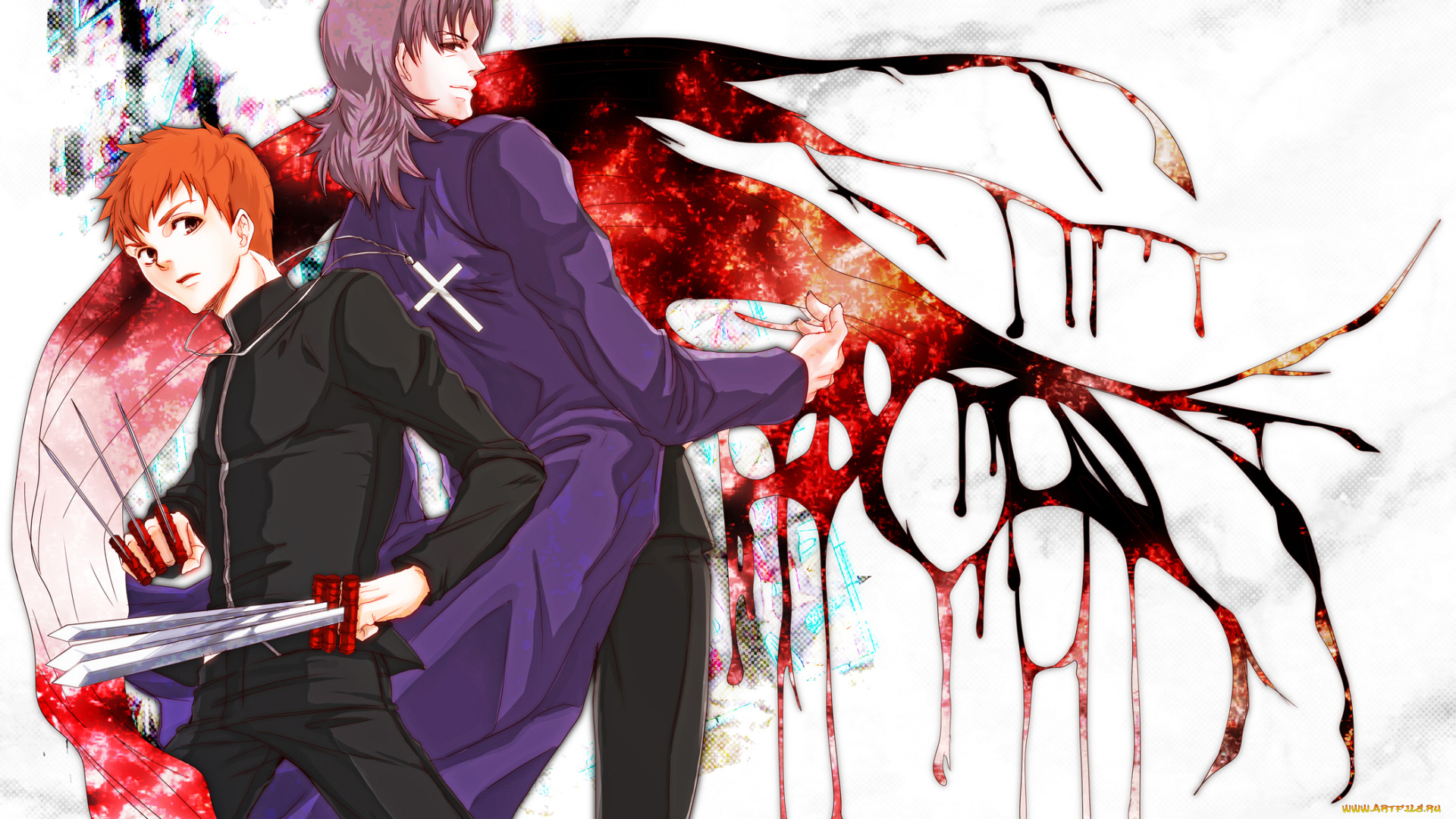 аниме, fate, zero, судьба, начало