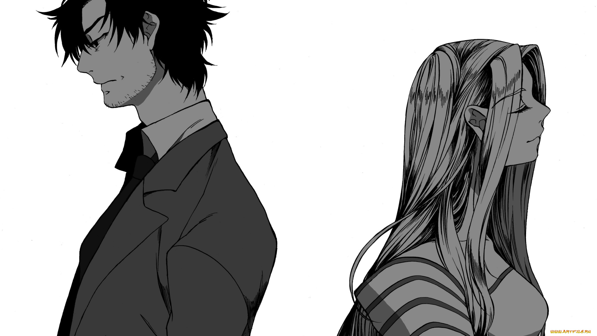 аниме, fate, zero, судьба, начало