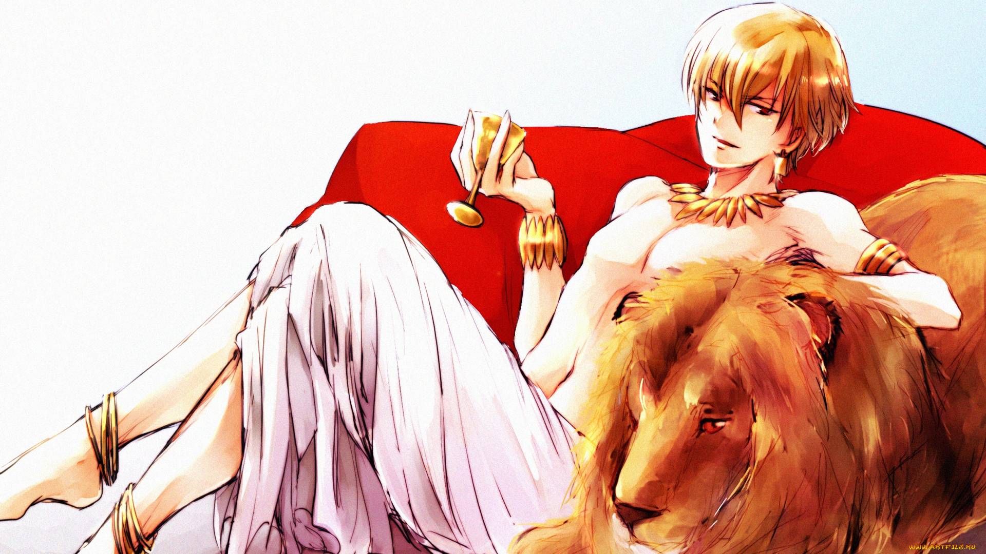 аниме, fate, zero, судьба, начало