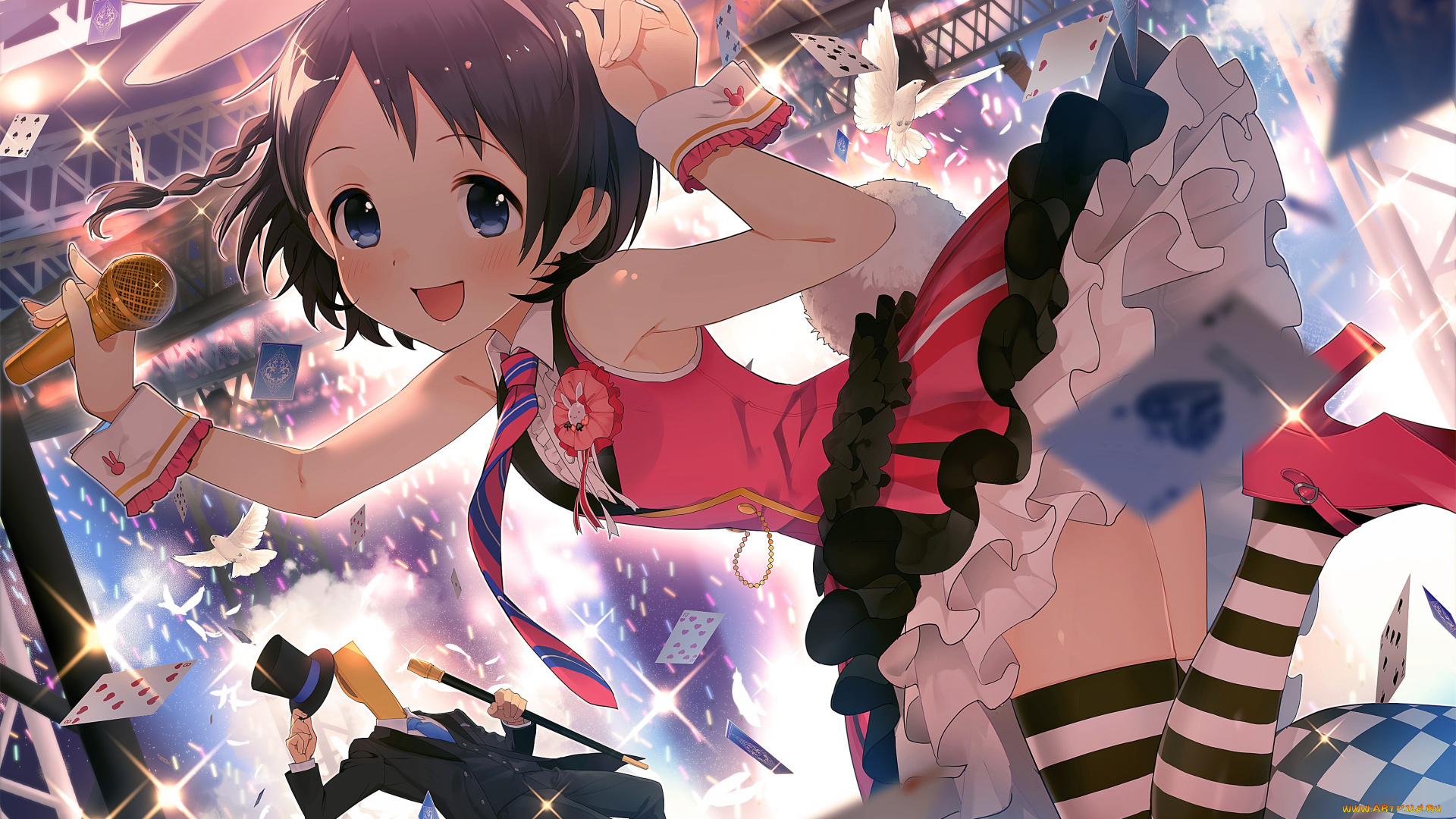 аниме, idolm@ster, девушка