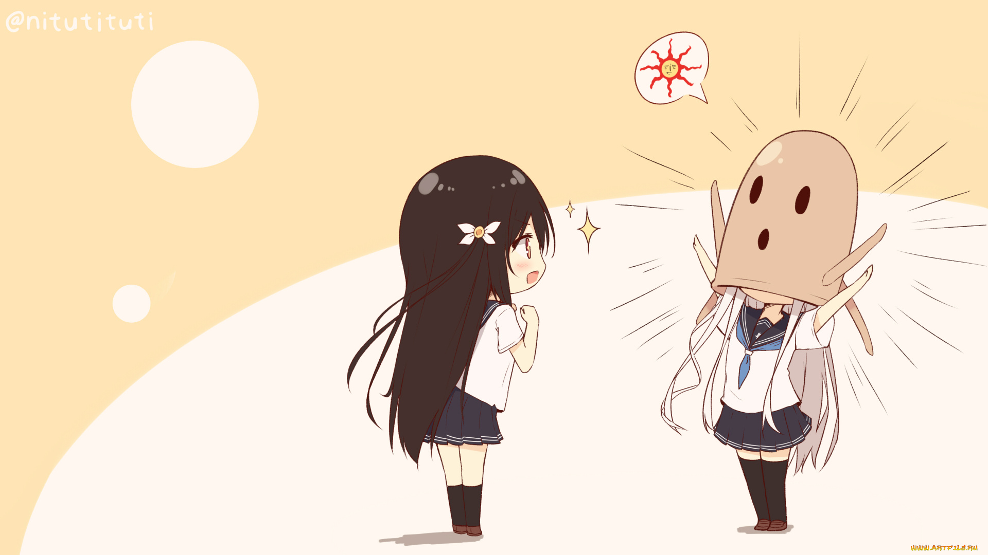 аниме, kantai, collection, девочки