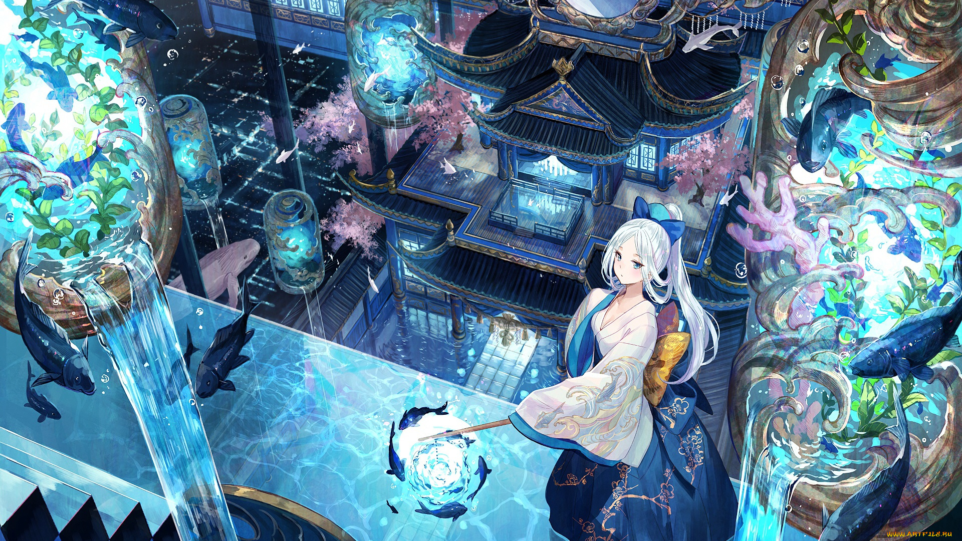 аниме, магия, , колдовство, , halloween, девушка