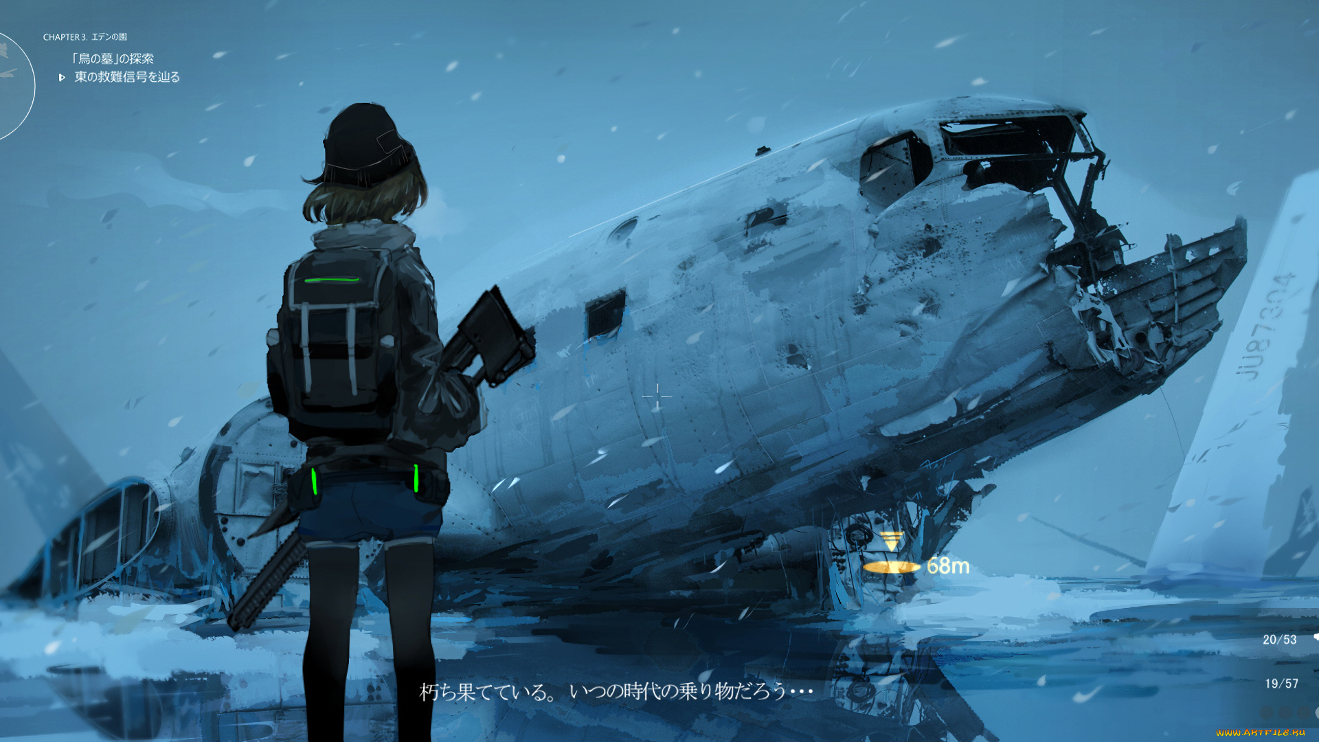 аниме, оружие, , техника, , технологии, девушка