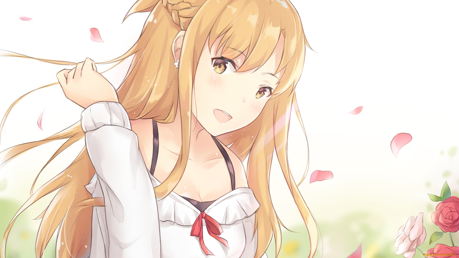 аниме, sword, art, online, девушка