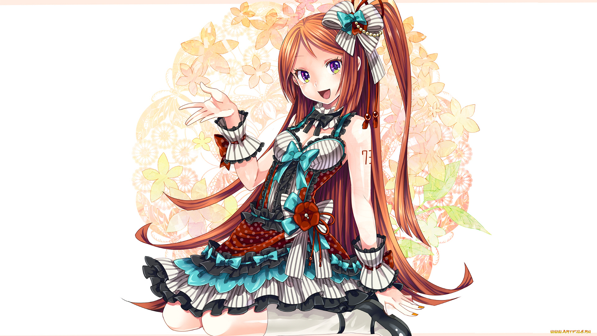 аниме, utau, девушка