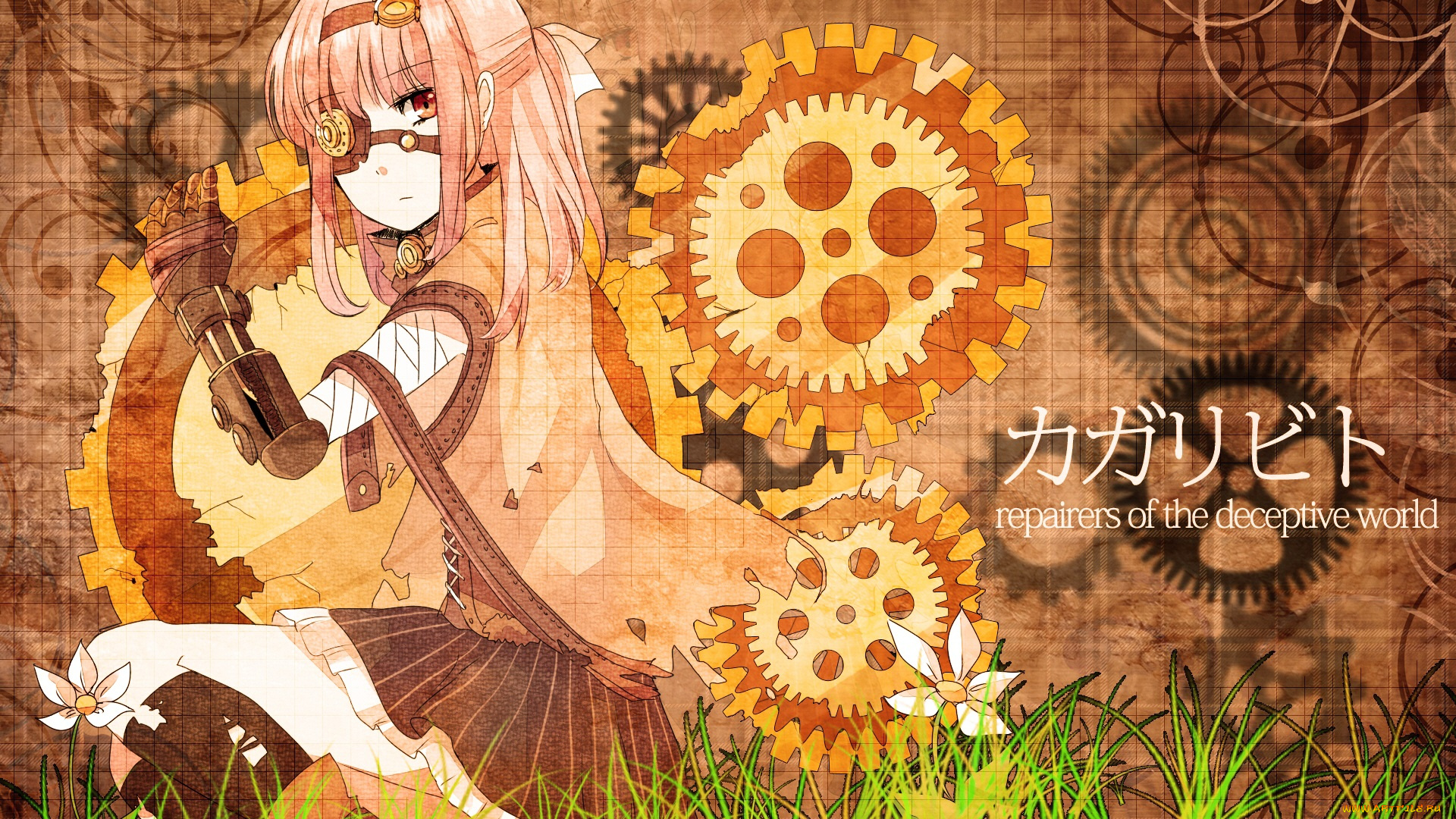 аниме, utau, девушка