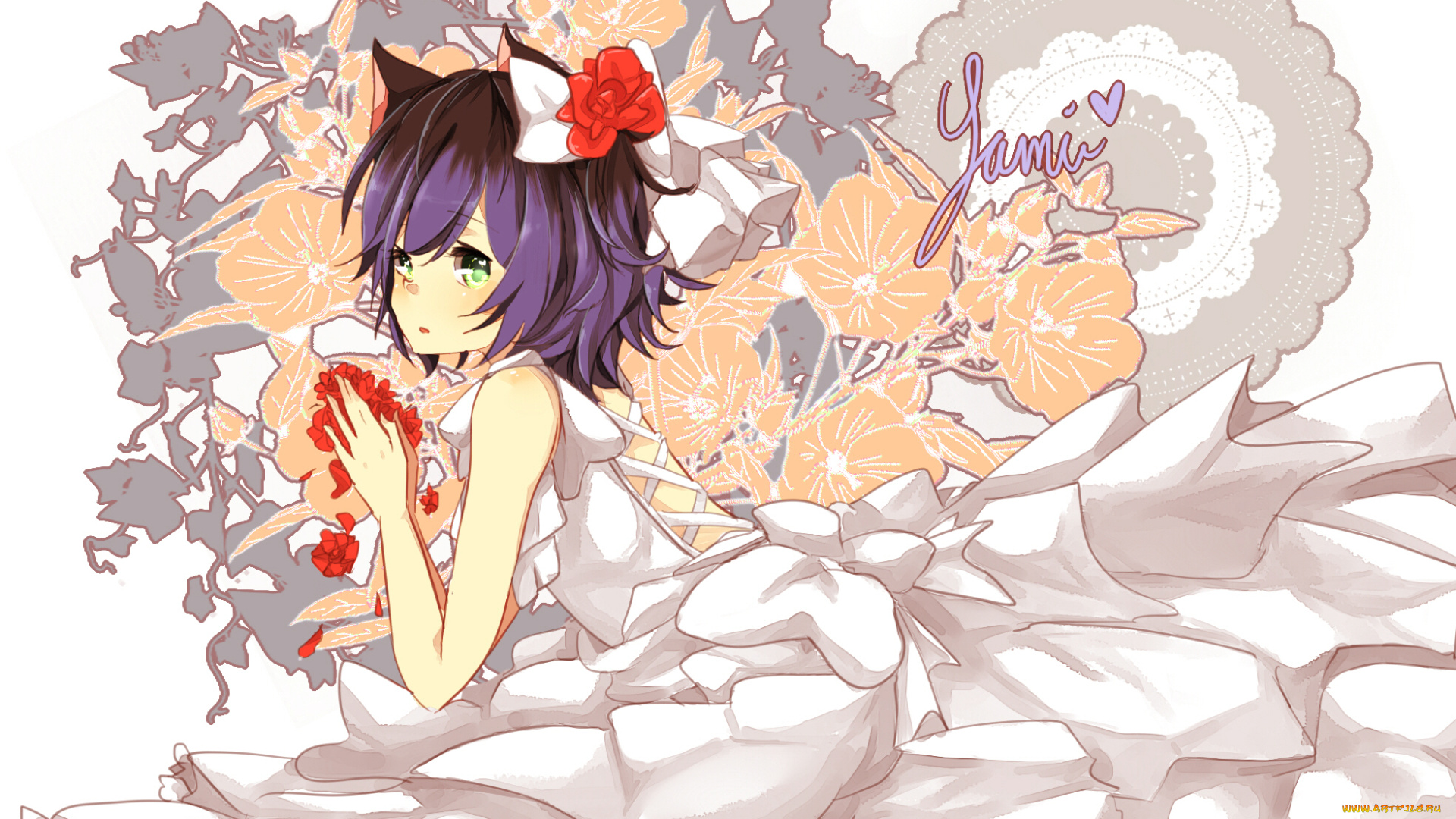 аниме, utau, девушка